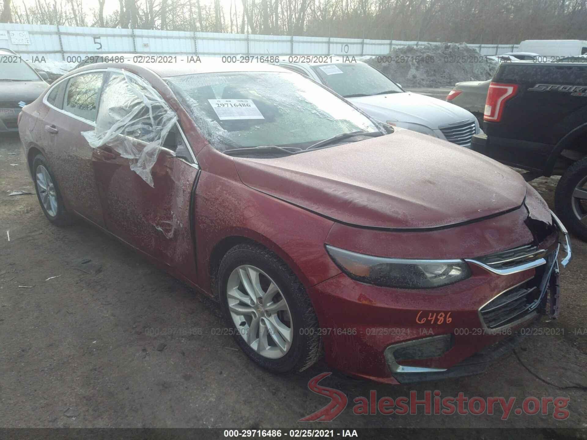 1G1ZE5ST7HF126838 2017 CHEVROLET MALIBU