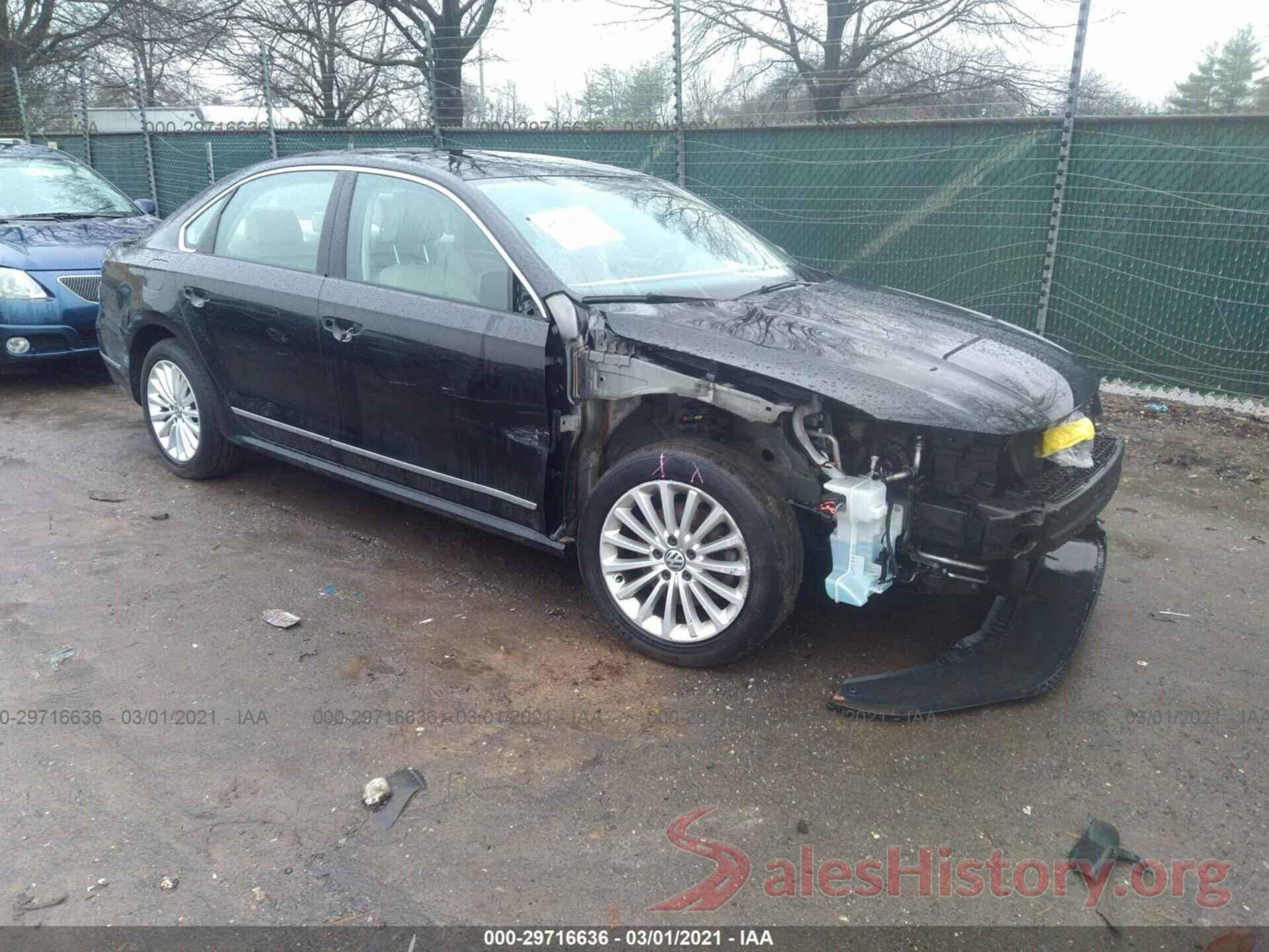 1VWBT7A39HC011278 2017 VOLKSWAGEN PASSAT