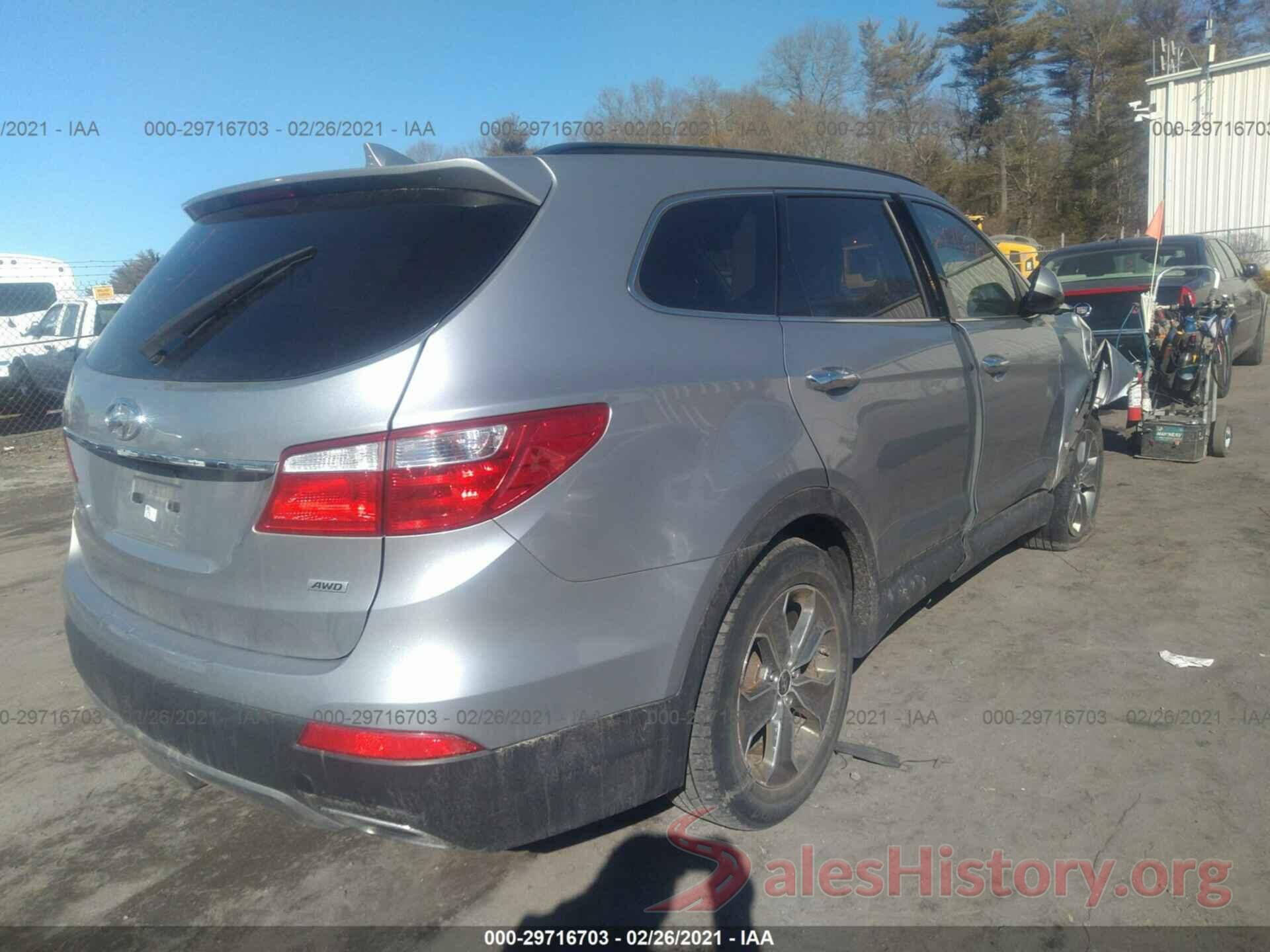 KM8SMDHF4GU143660 2016 HYUNDAI SANTA FE