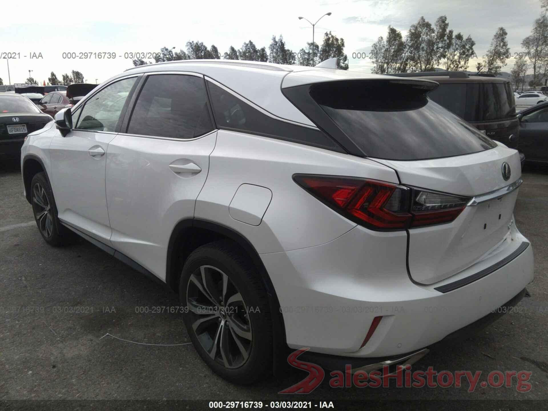 2T2ZZMCA0KC123259 2019 LEXUS RX