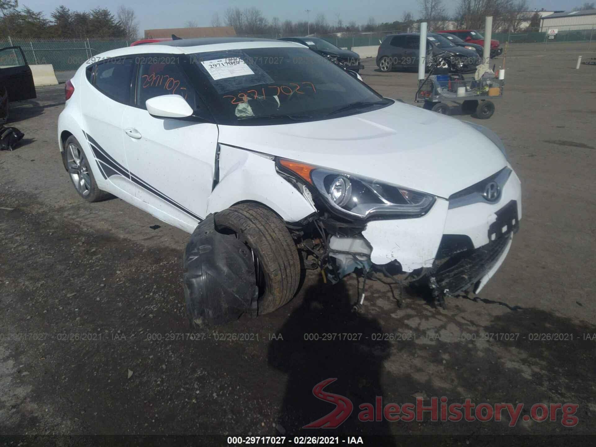 KMHTC6AD6HU319878 2017 HYUNDAI VELOSTER