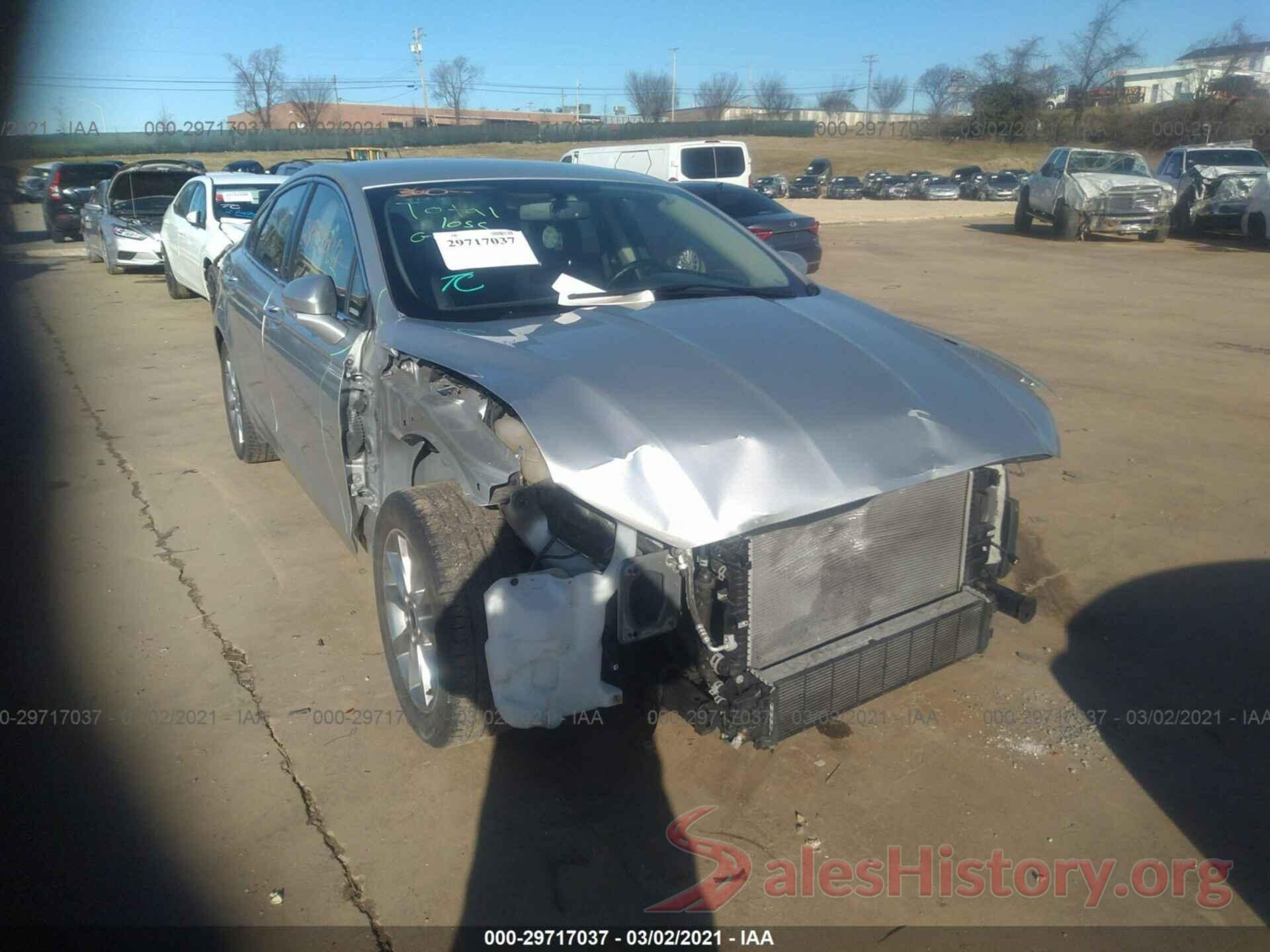 3FA6P0HD5HR360850 2017 FORD FUSION