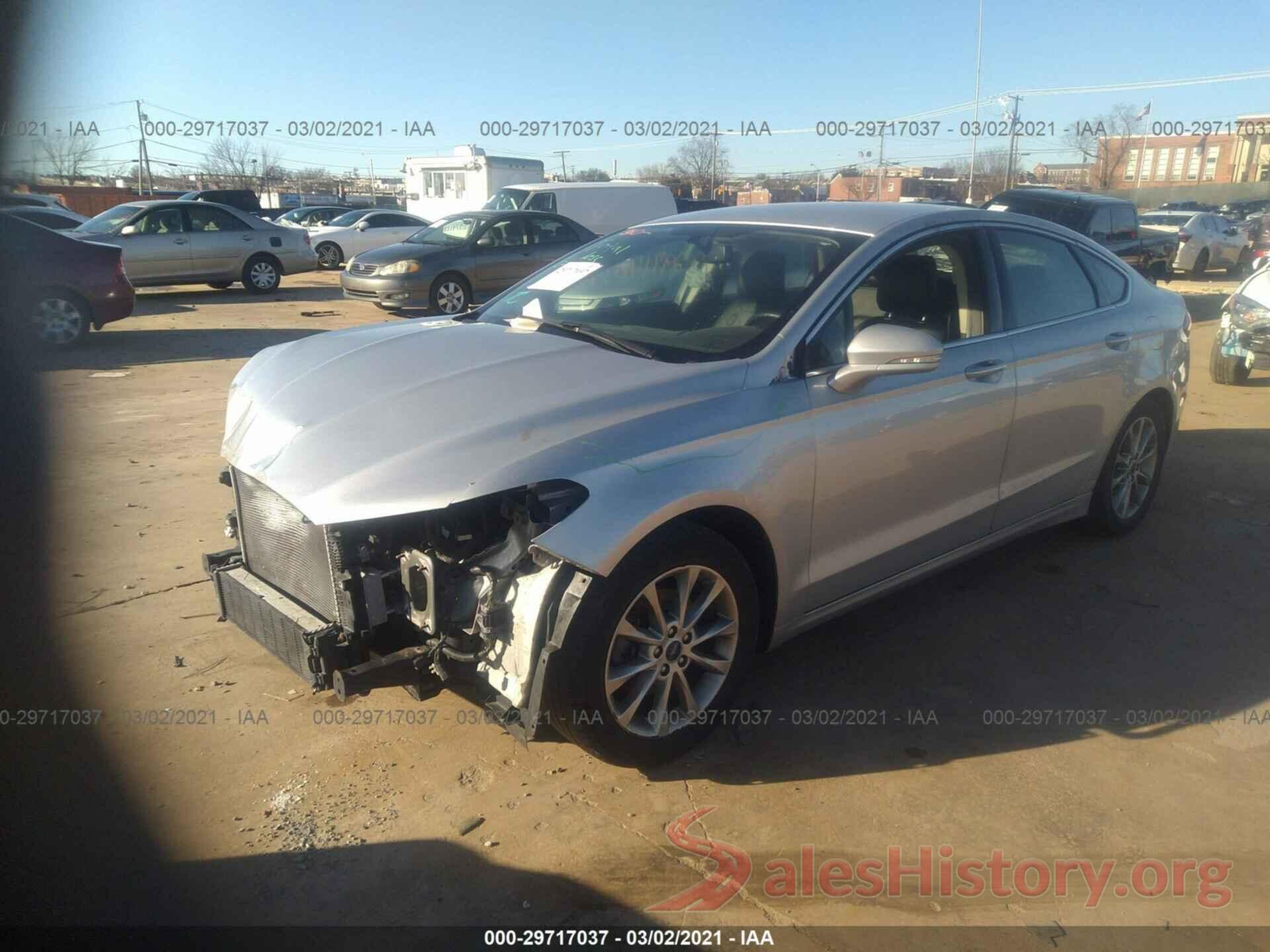 3FA6P0HD5HR360850 2017 FORD FUSION