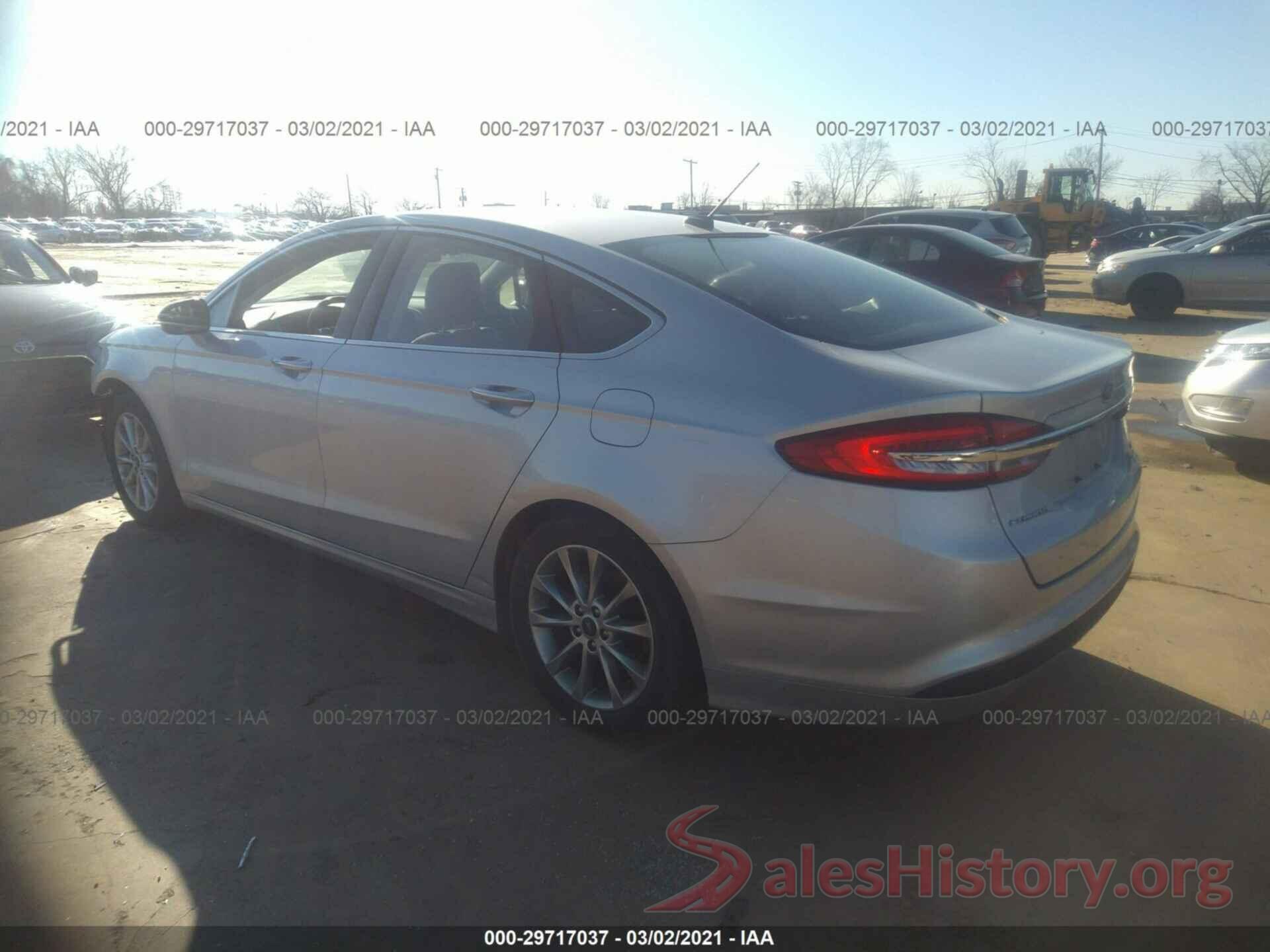 3FA6P0HD5HR360850 2017 FORD FUSION