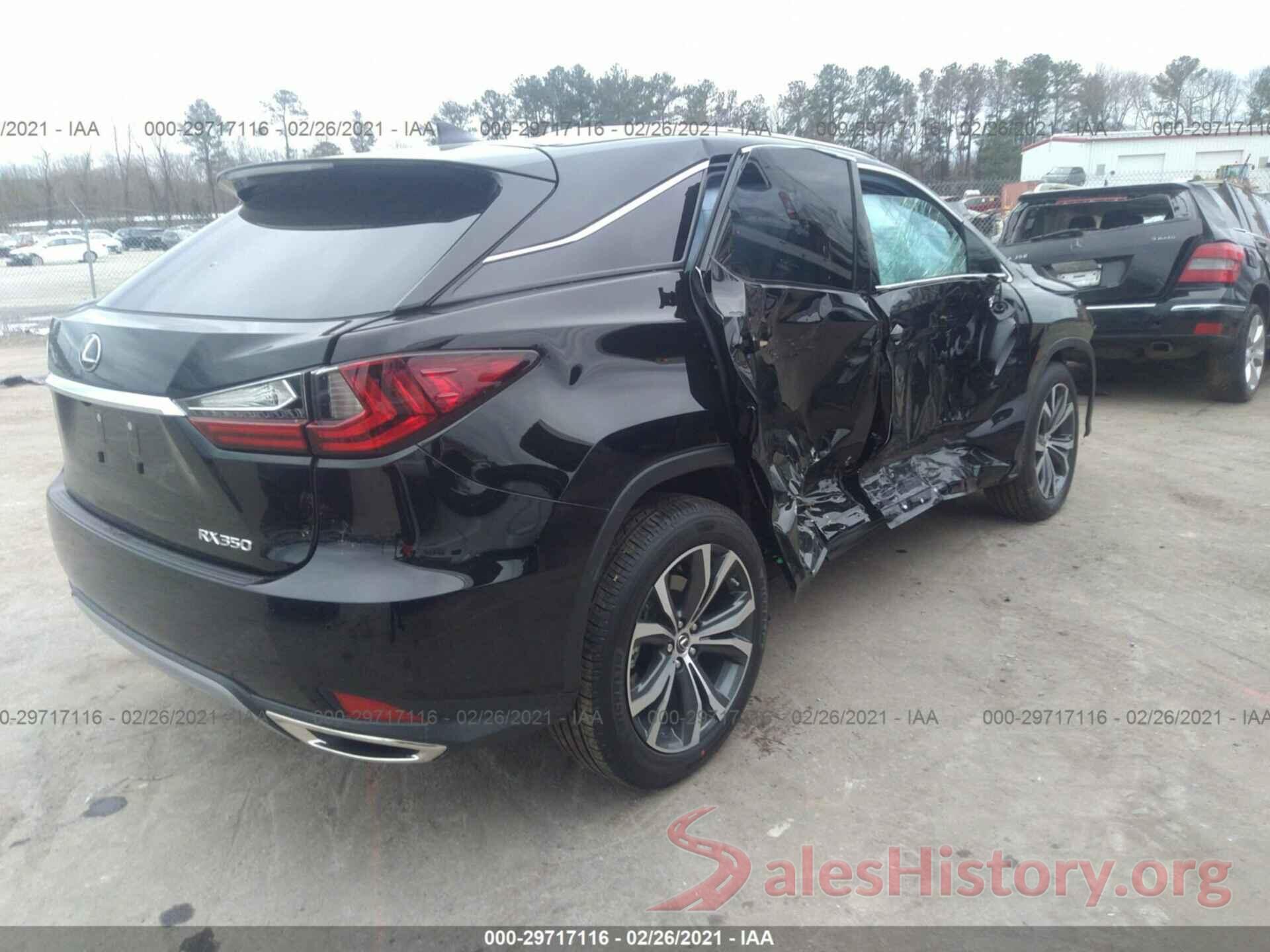 2T2HZMDA4MC275784 2021 LEXUS RX