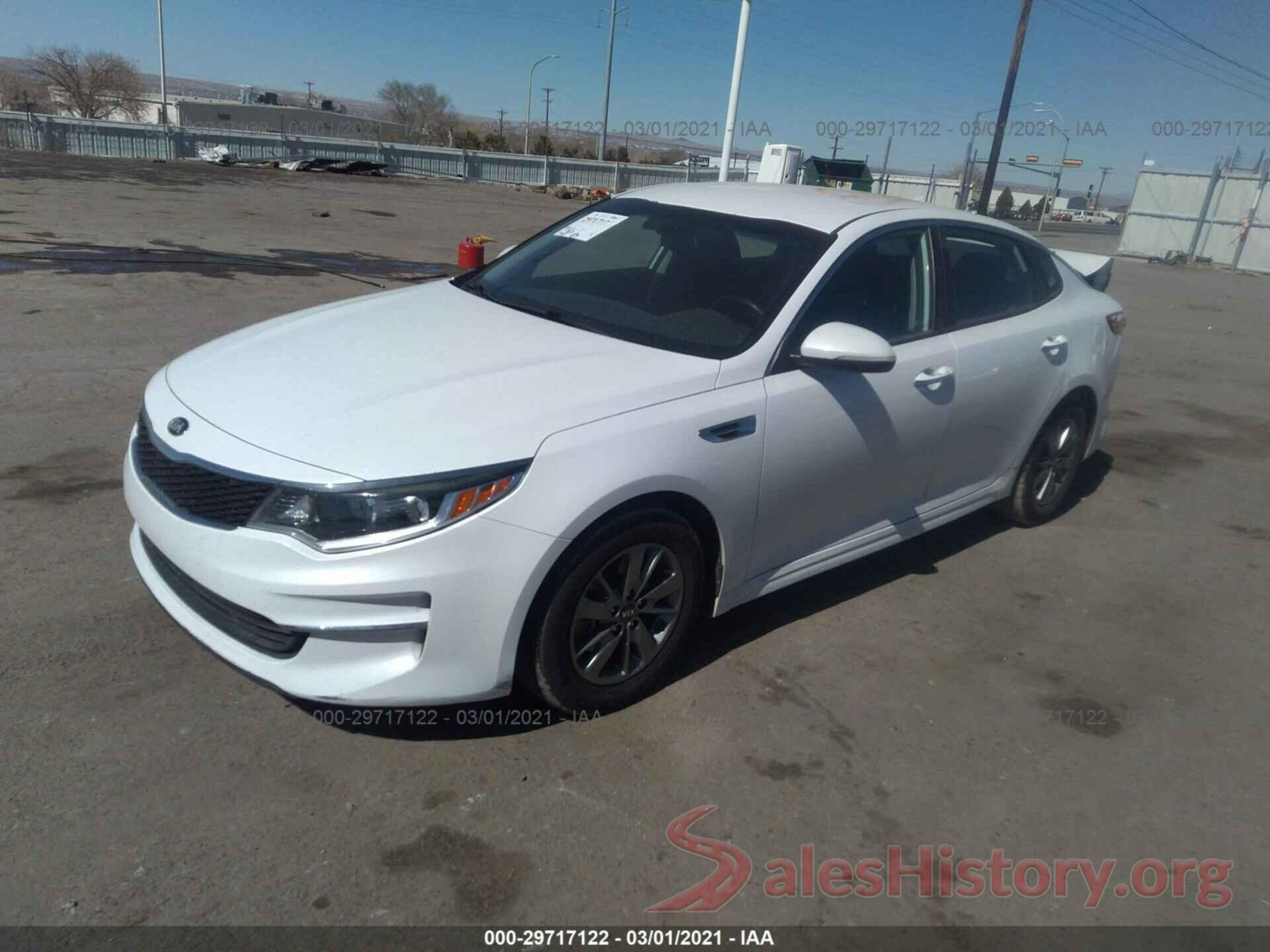 5XXGT4L10GG002213 2016 KIA OPTIMA