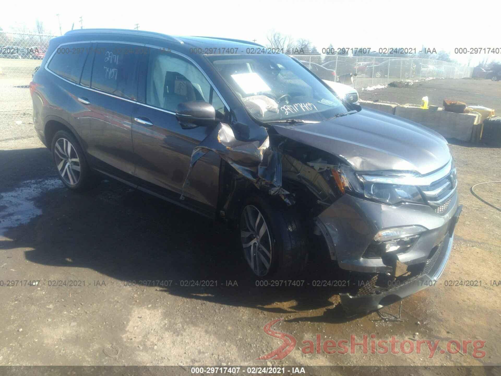 5FNYF6H99HB097333 2017 HONDA PILOT