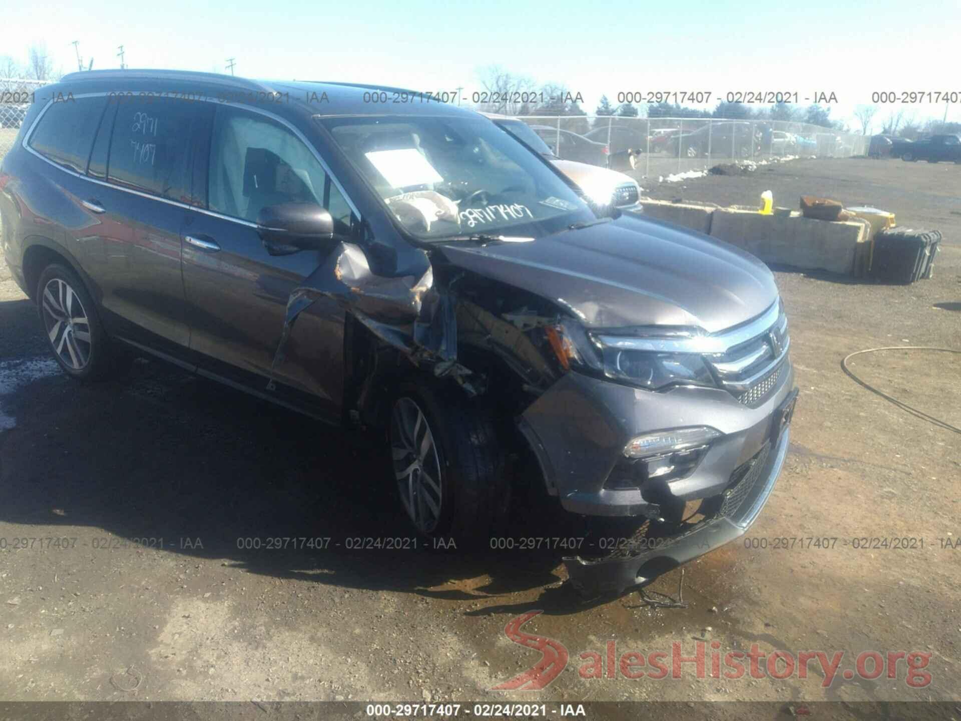 5FNYF6H99HB097333 2017 HONDA PILOT