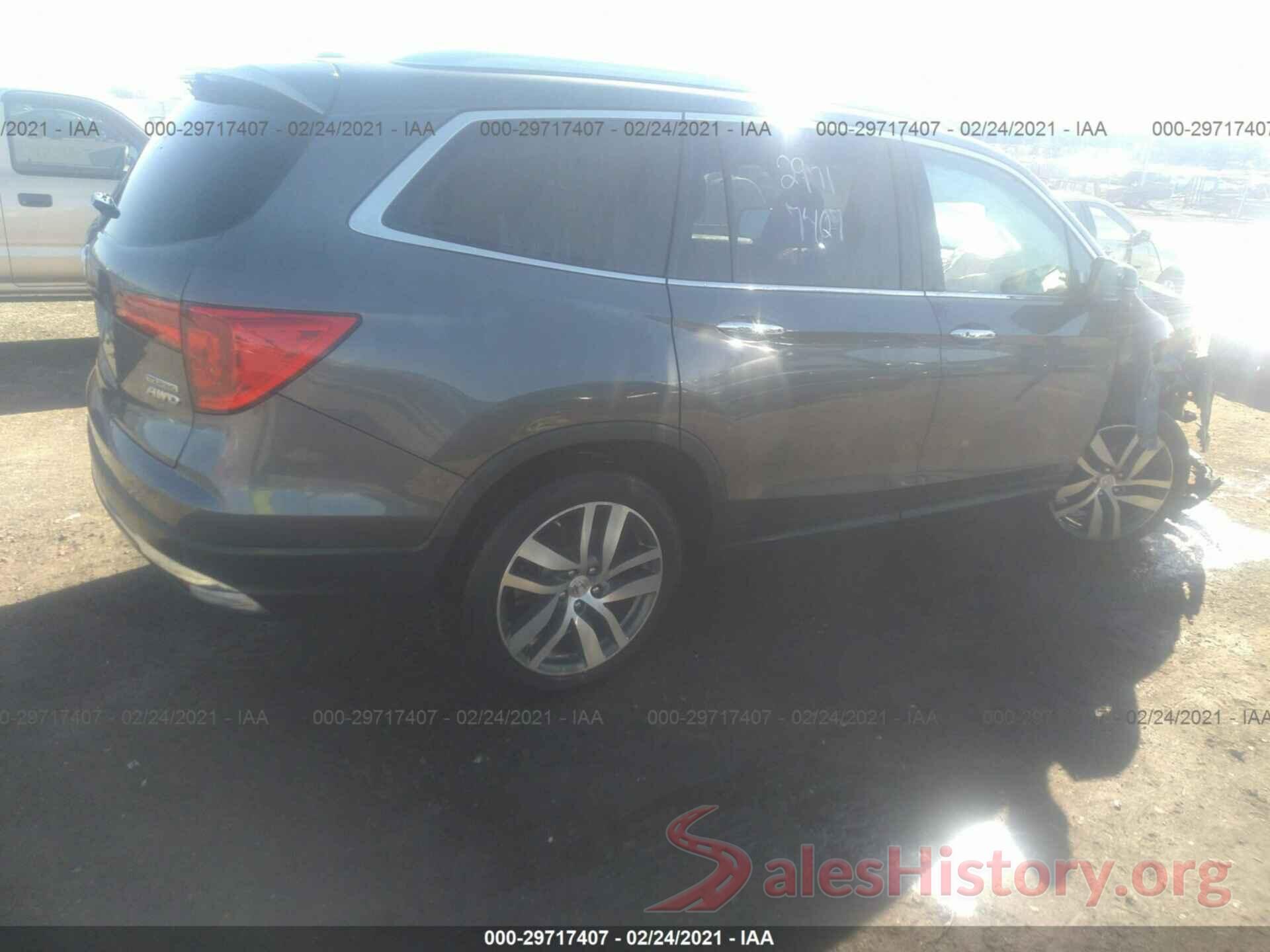 5FNYF6H99HB097333 2017 HONDA PILOT