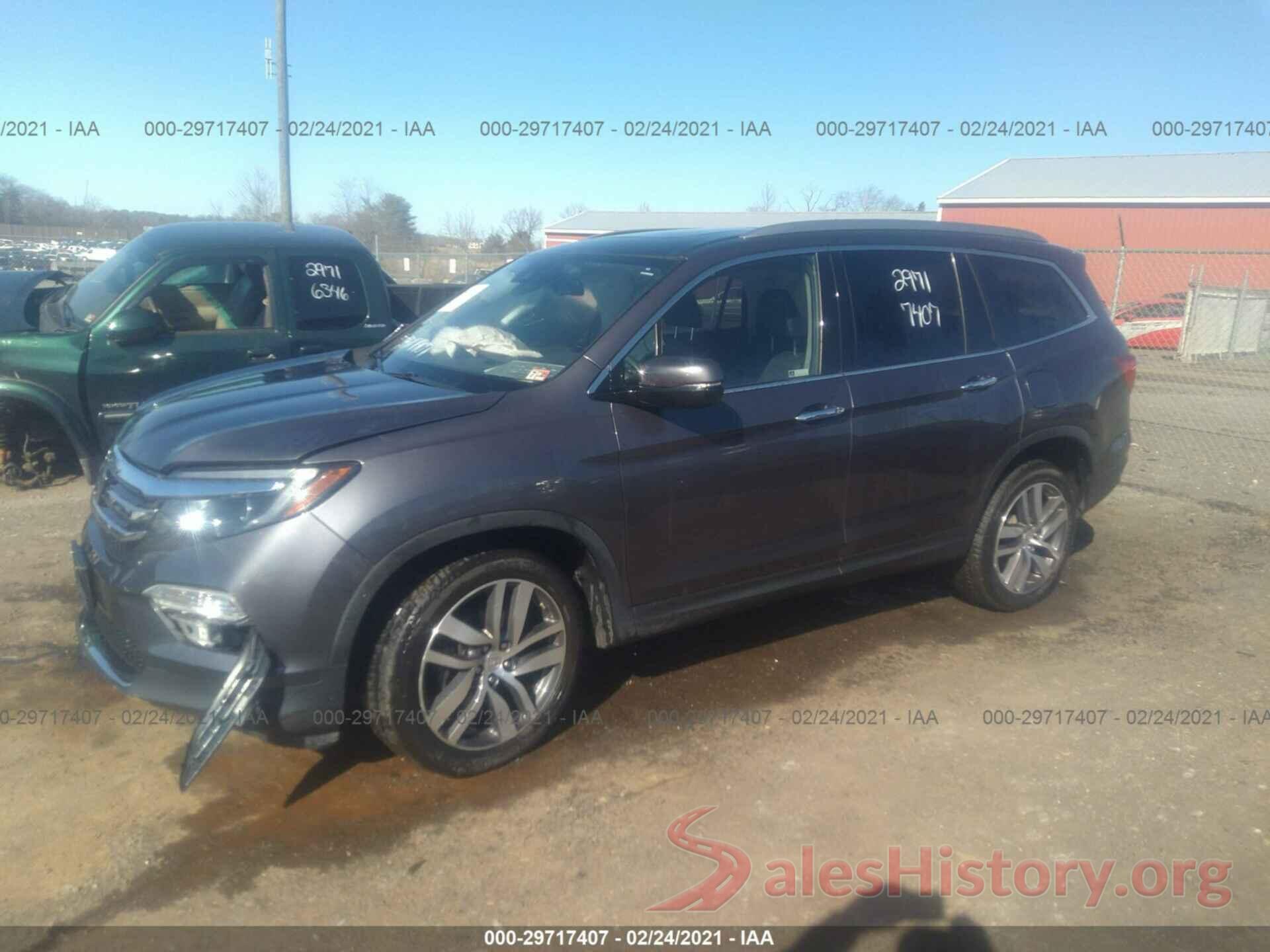 5FNYF6H99HB097333 2017 HONDA PILOT