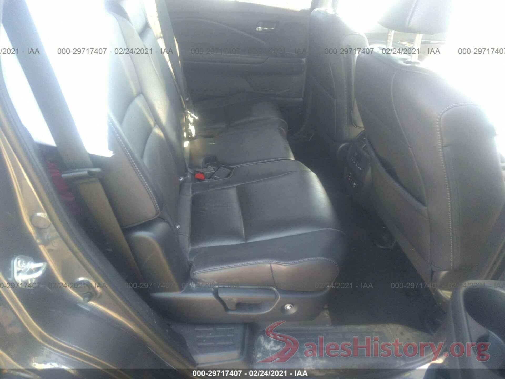 5FNYF6H99HB097333 2017 HONDA PILOT