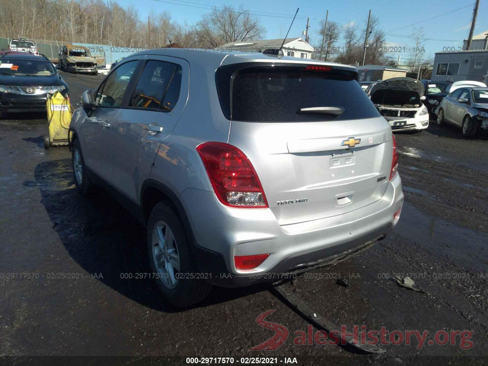 KL7CJNSBXLB032532 2020 CHEVROLET TRAX