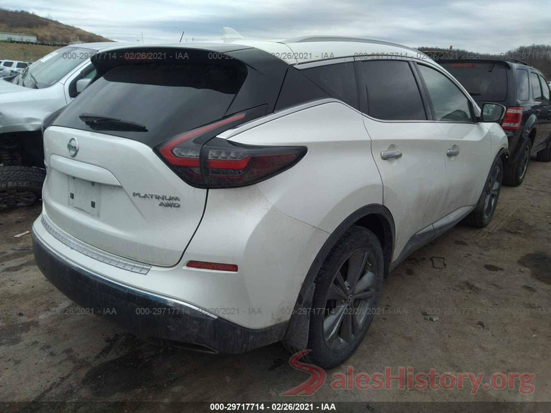 5N1AZ2MS6KN116371 2019 NISSAN MURANO