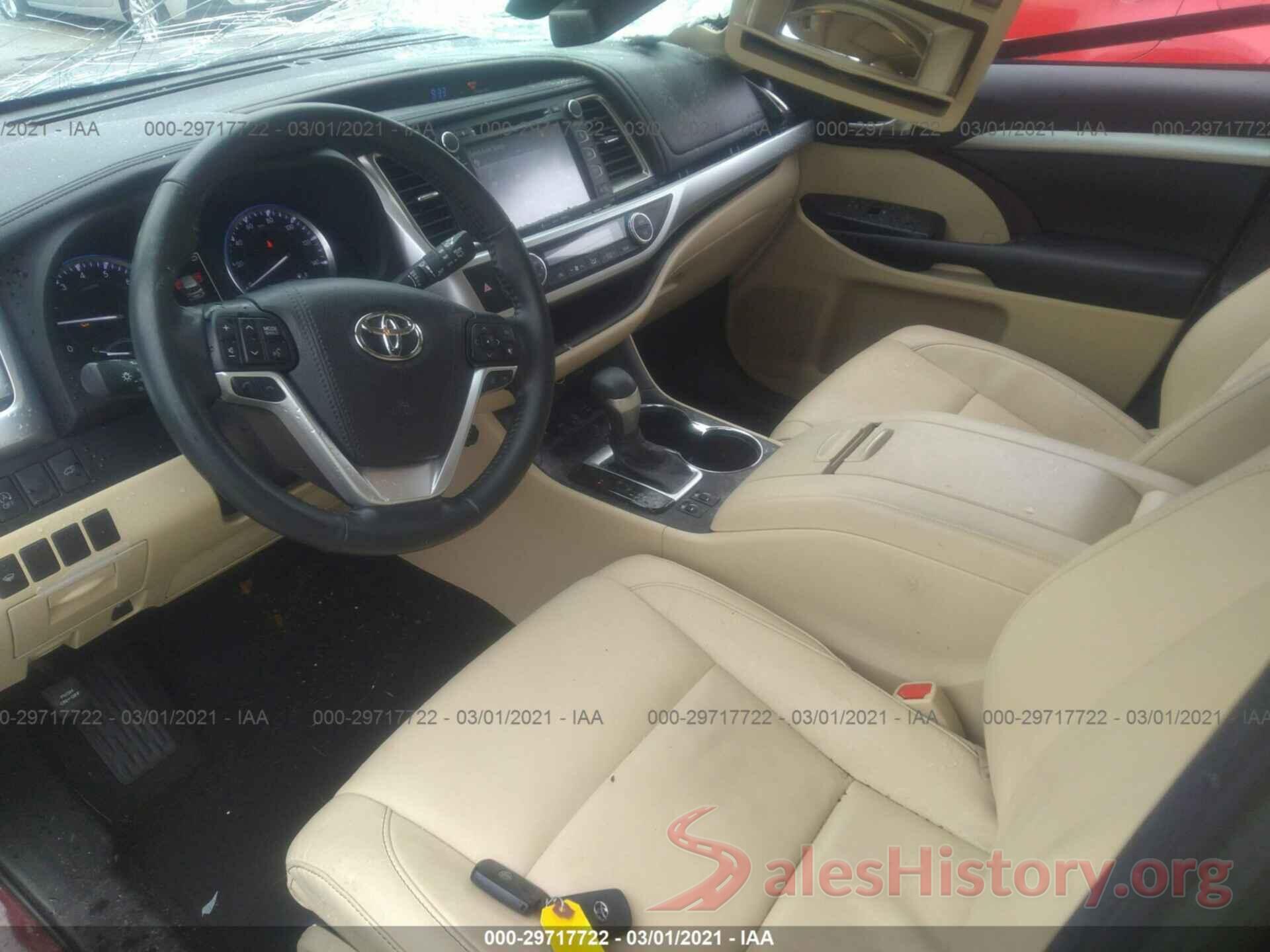 5TDJZRFH8JS910294 2018 TOYOTA HIGHLANDER