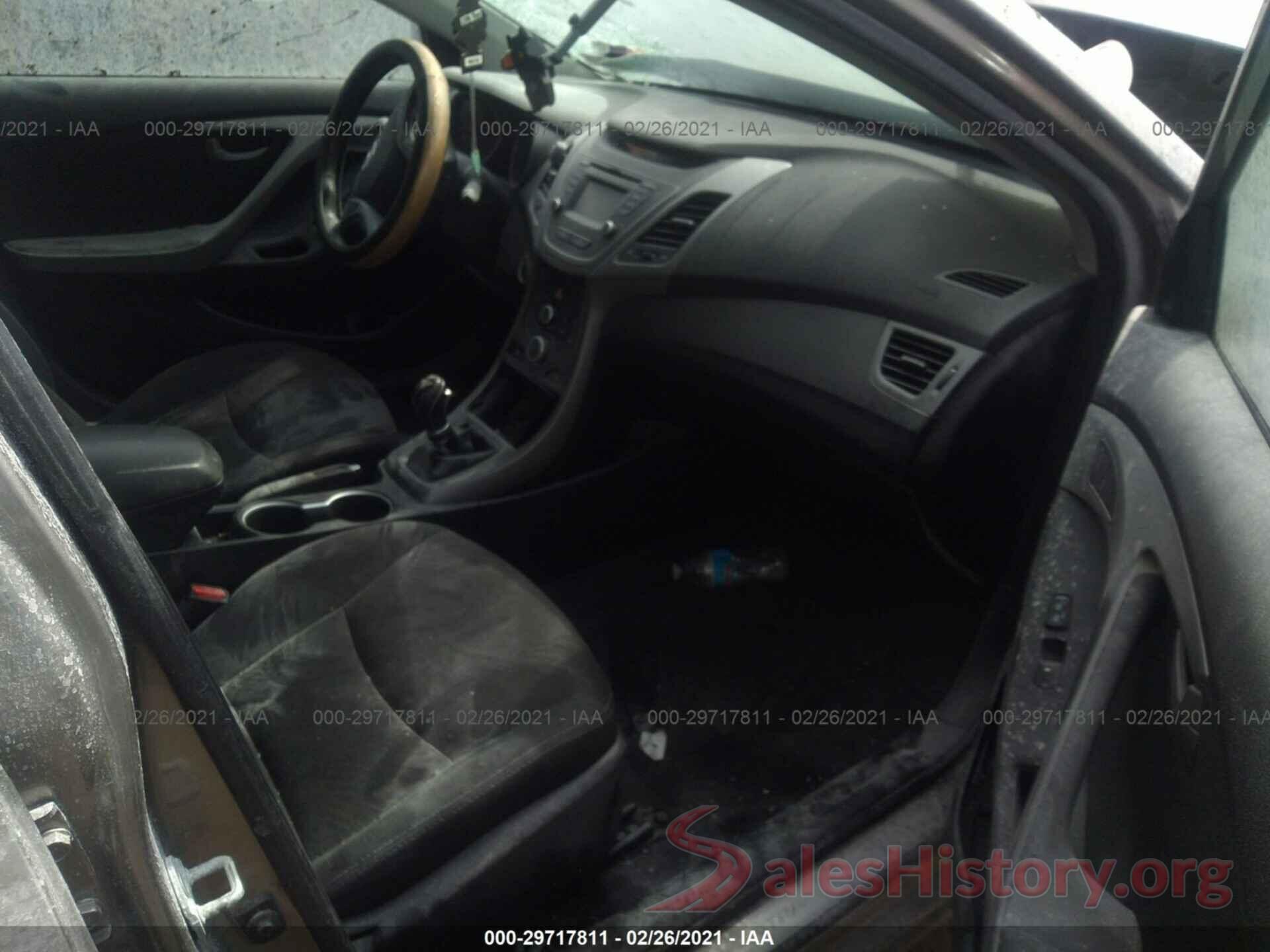 5NPDH4AE5GH779145 2016 HYUNDAI ELANTRA