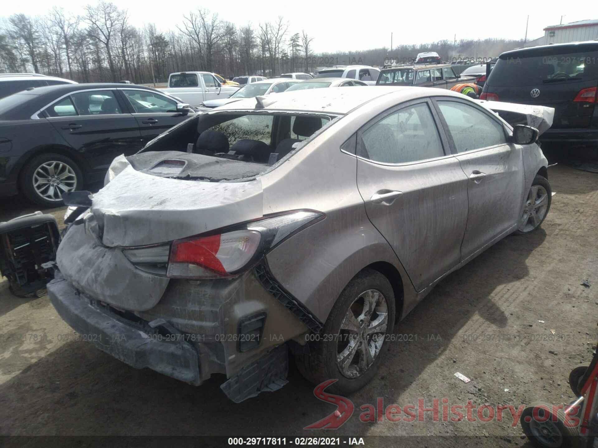 5NPDH4AE5GH779145 2016 HYUNDAI ELANTRA