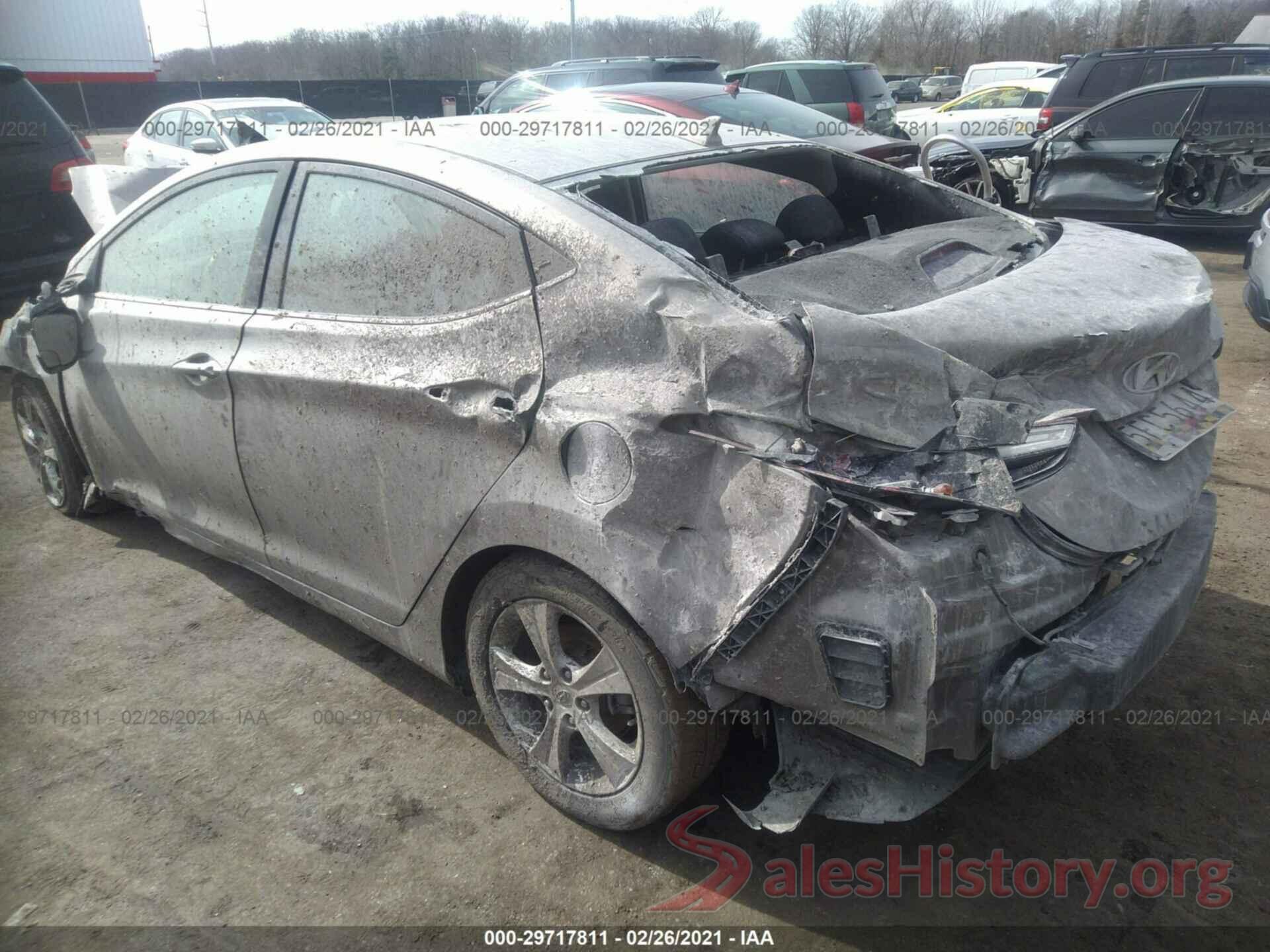 5NPDH4AE5GH779145 2016 HYUNDAI ELANTRA