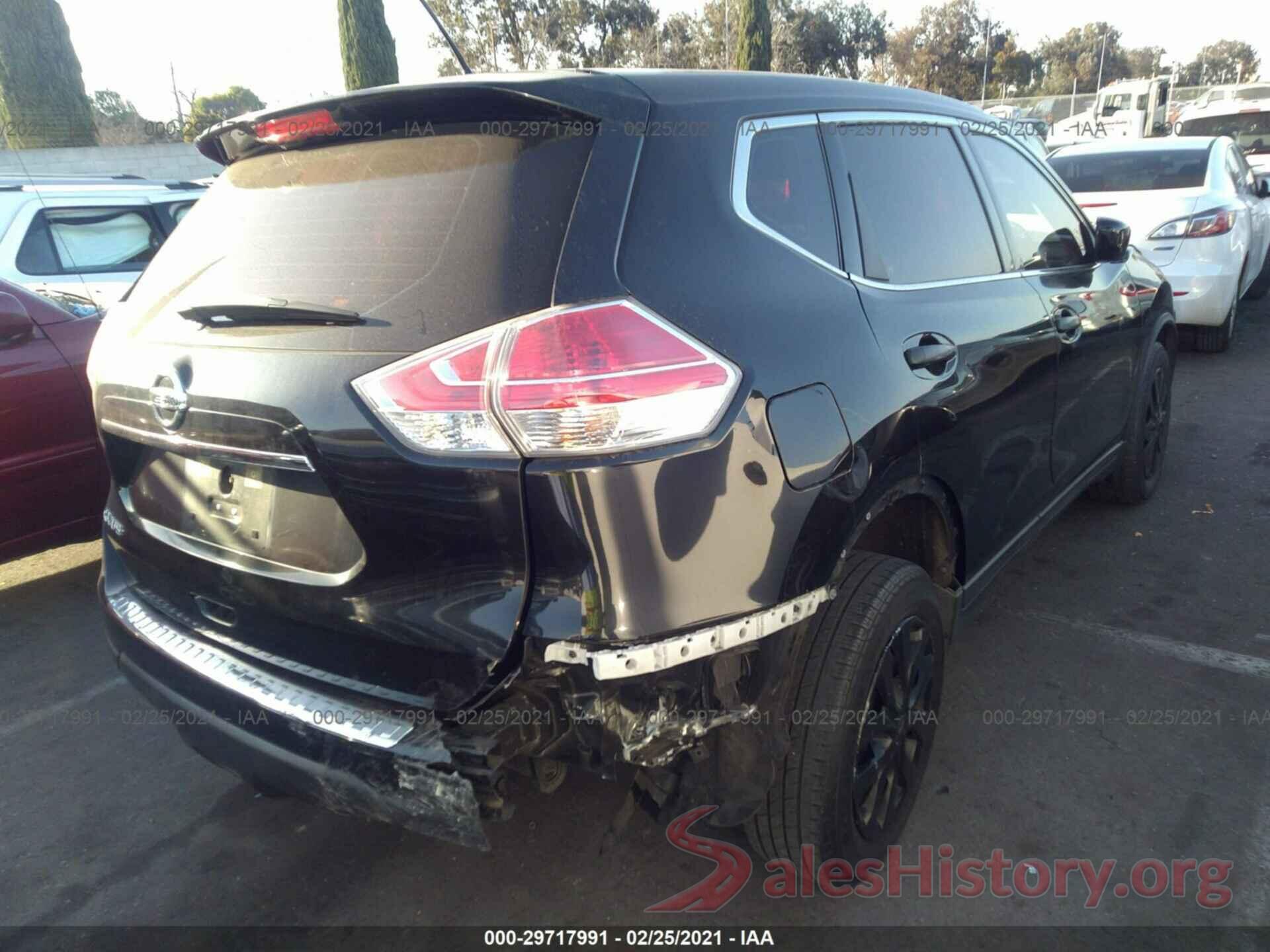 KNMAT2MT4GP636420 2016 NISSAN ROGUE