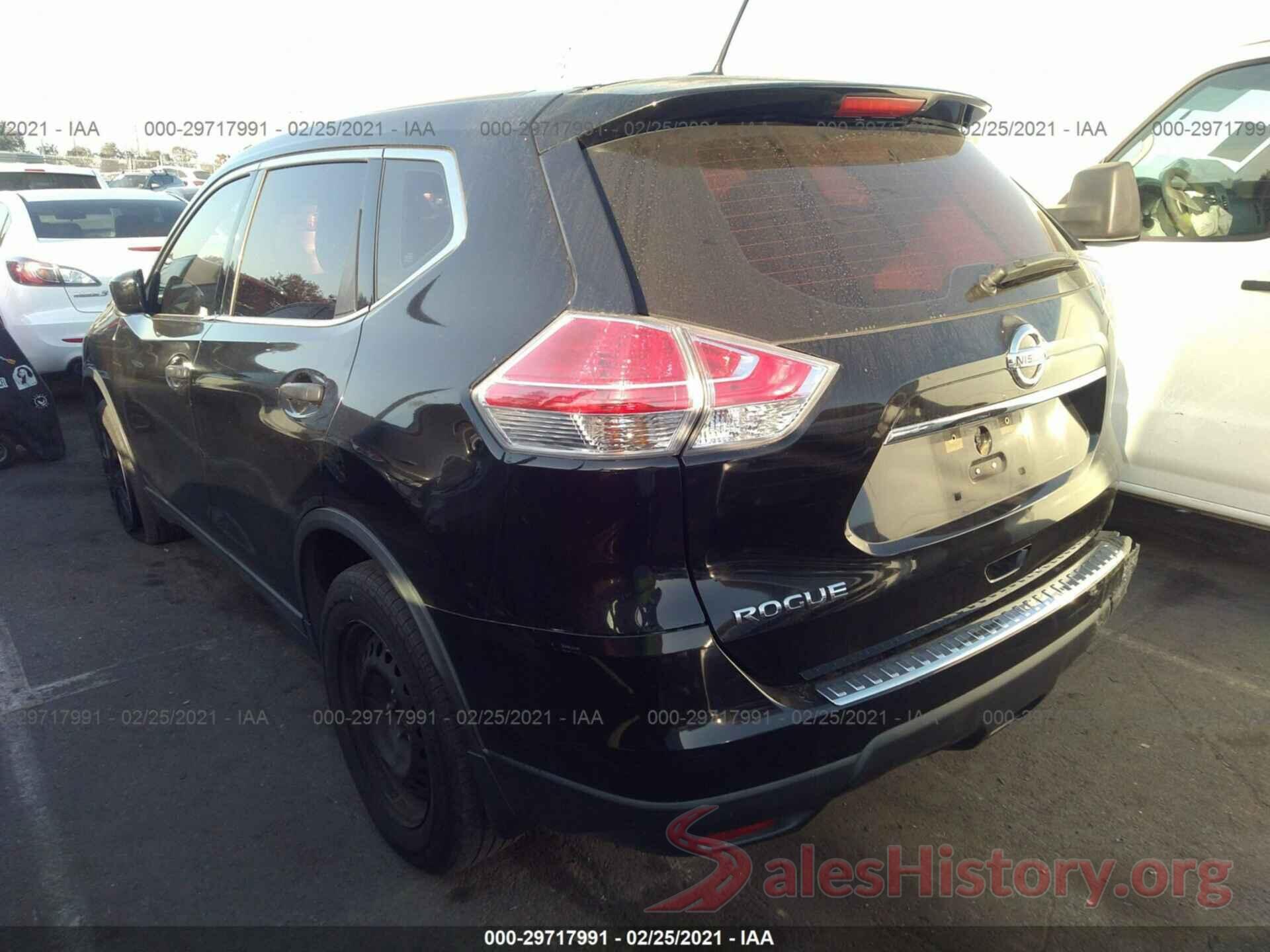 KNMAT2MT4GP636420 2016 NISSAN ROGUE