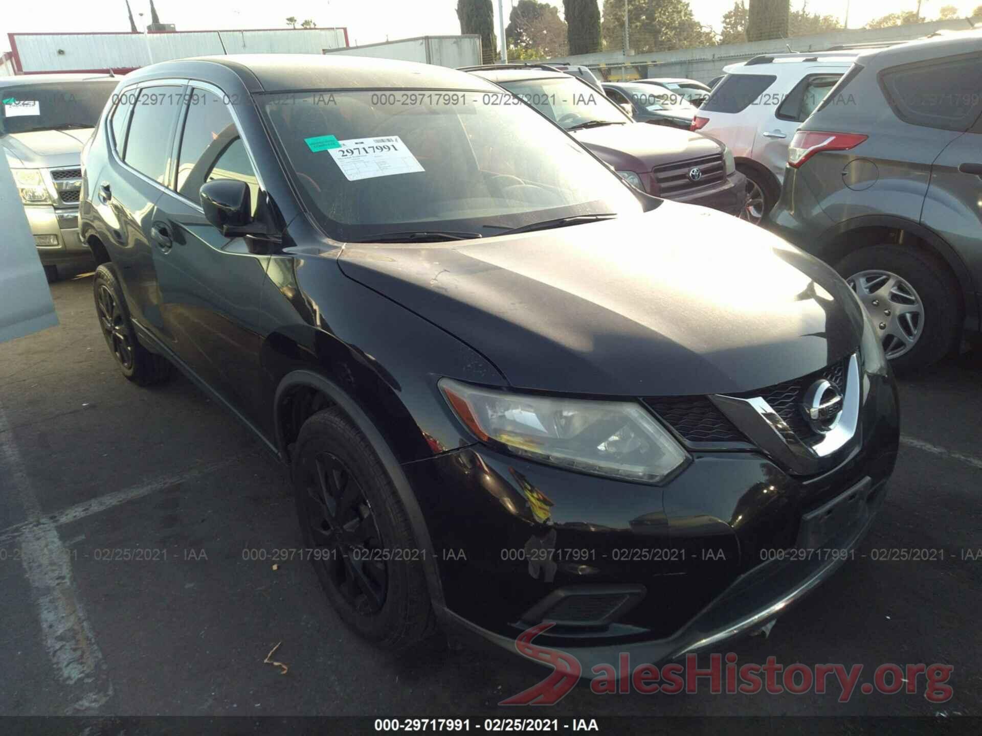 KNMAT2MT4GP636420 2016 NISSAN ROGUE