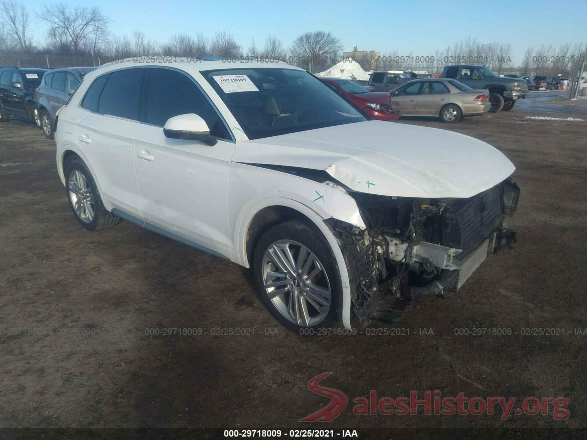 WA1CNAFYXJ2050549 2018 AUDI Q5