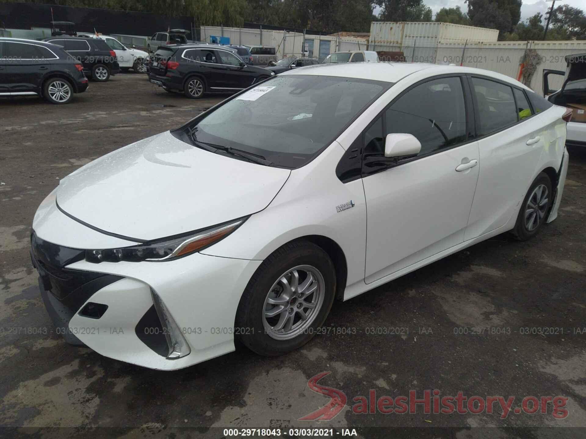 JTDKARFPXH3064796 2017 TOYOTA PRIUS PRIME