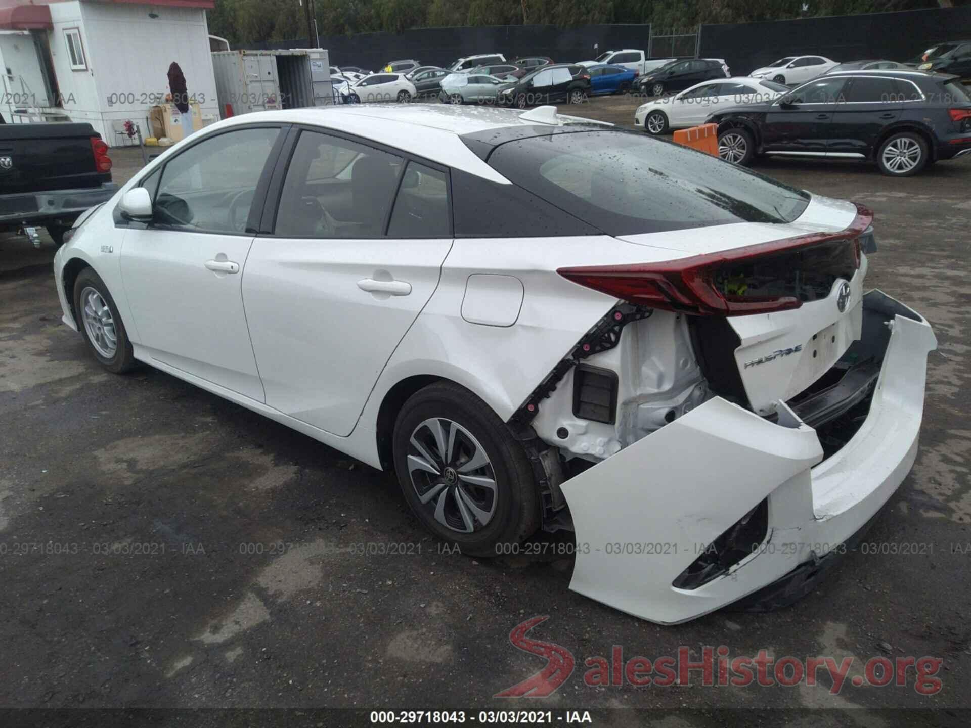 JTDKARFPXH3064796 2017 TOYOTA PRIUS PRIME