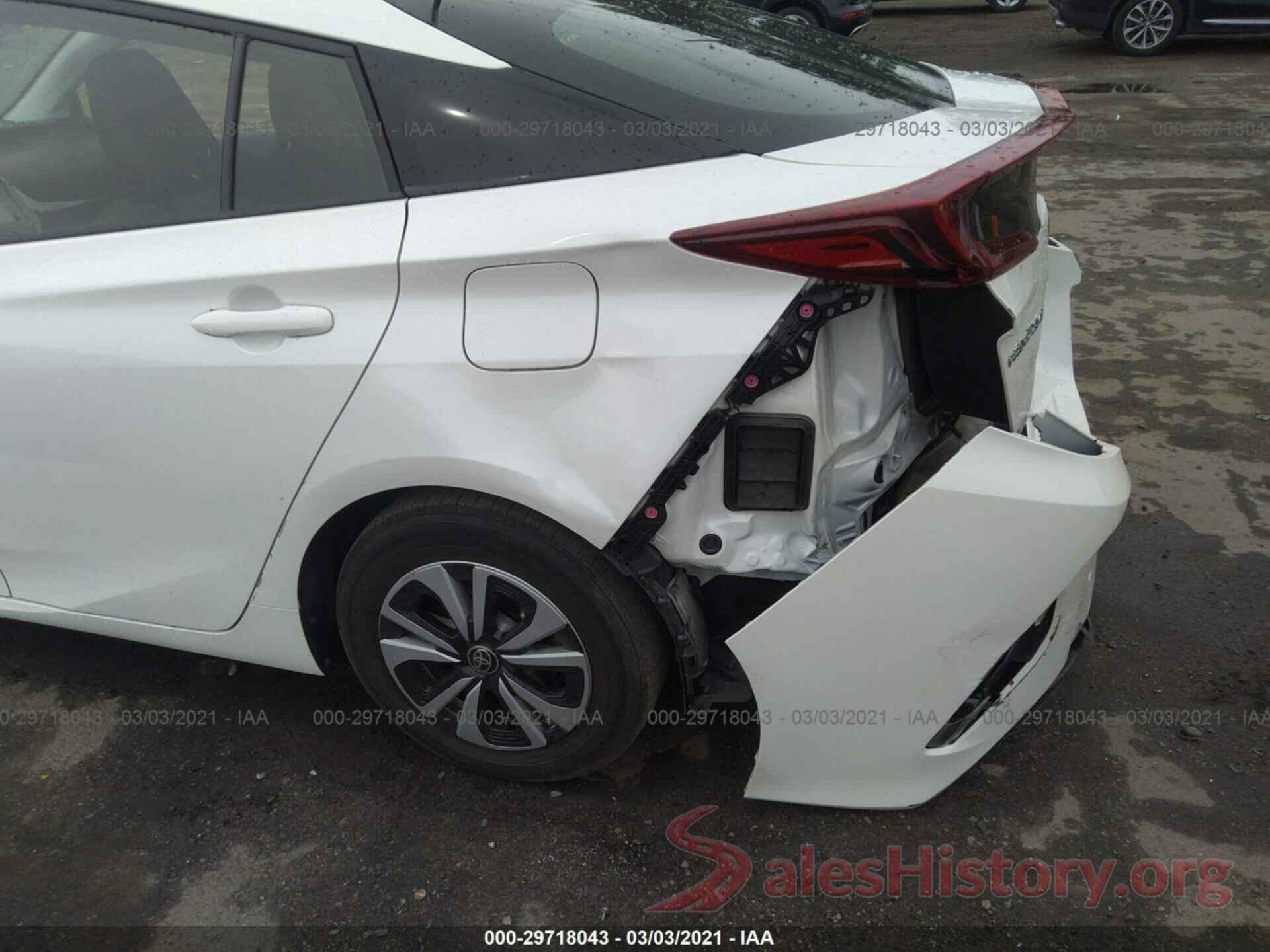 JTDKARFPXH3064796 2017 TOYOTA PRIUS PRIME