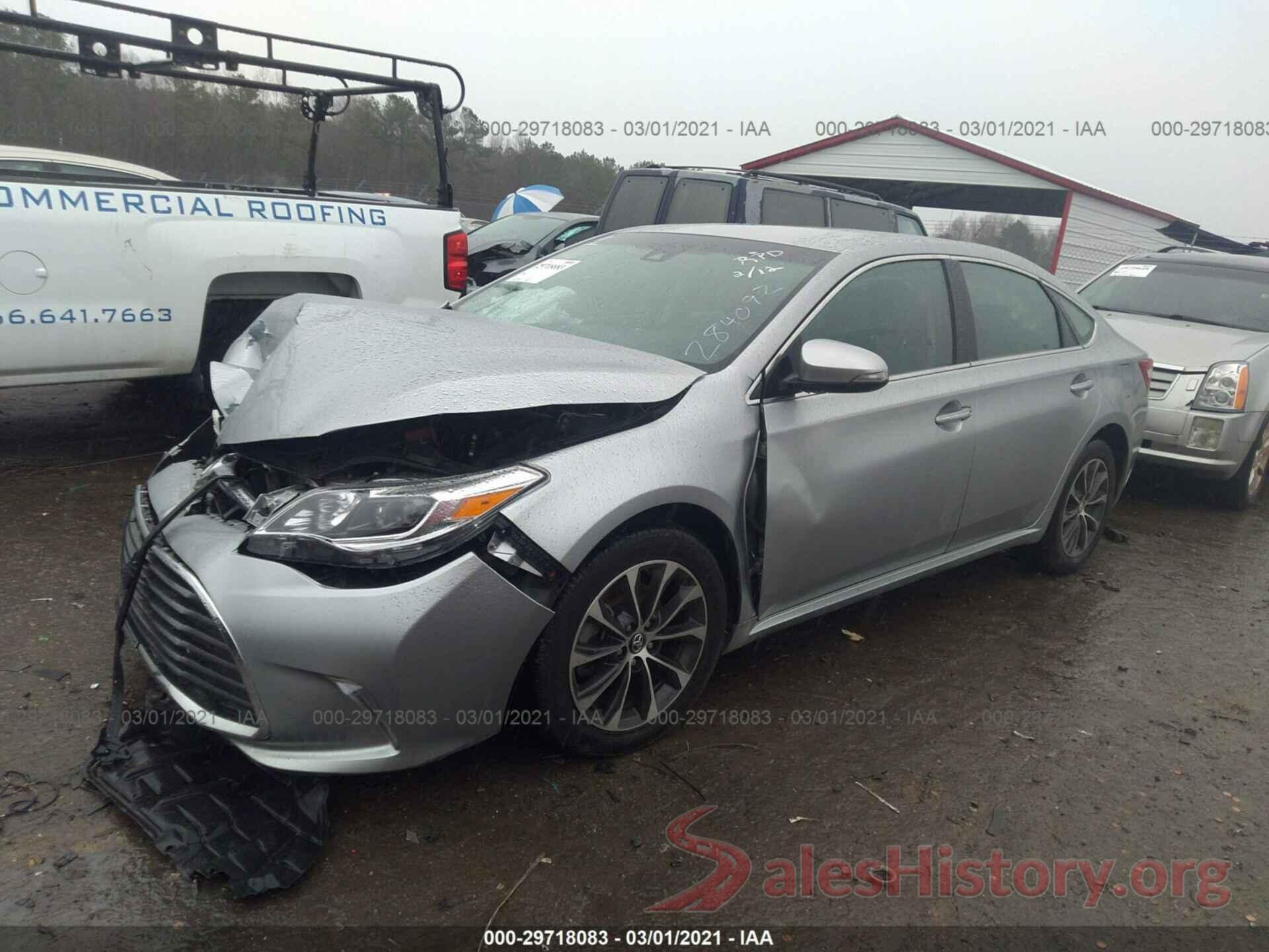 4T1BK1EB0JU284092 2018 TOYOTA AVALON