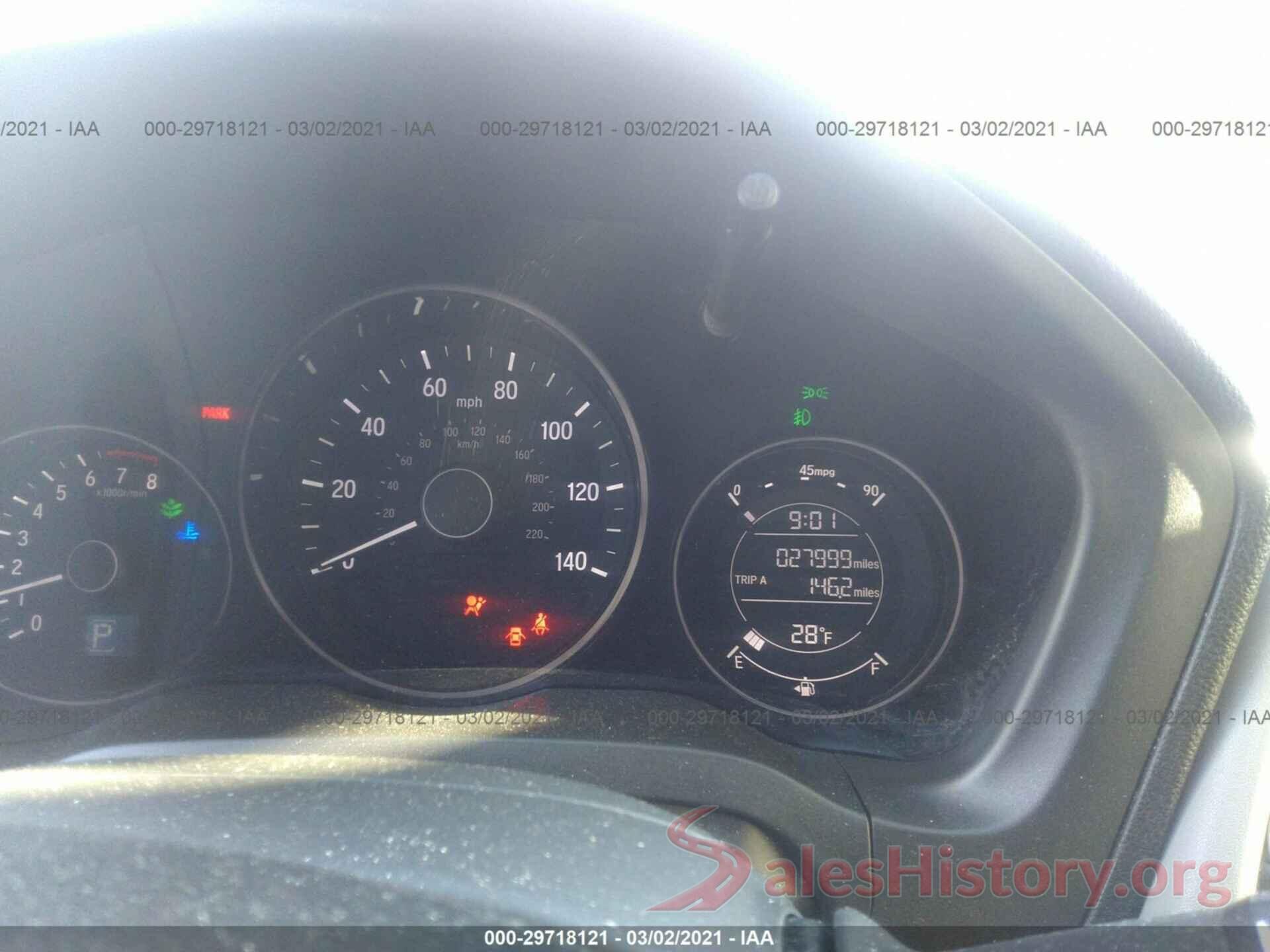 3CZRU6H57HM725788 2017 HONDA HR-V