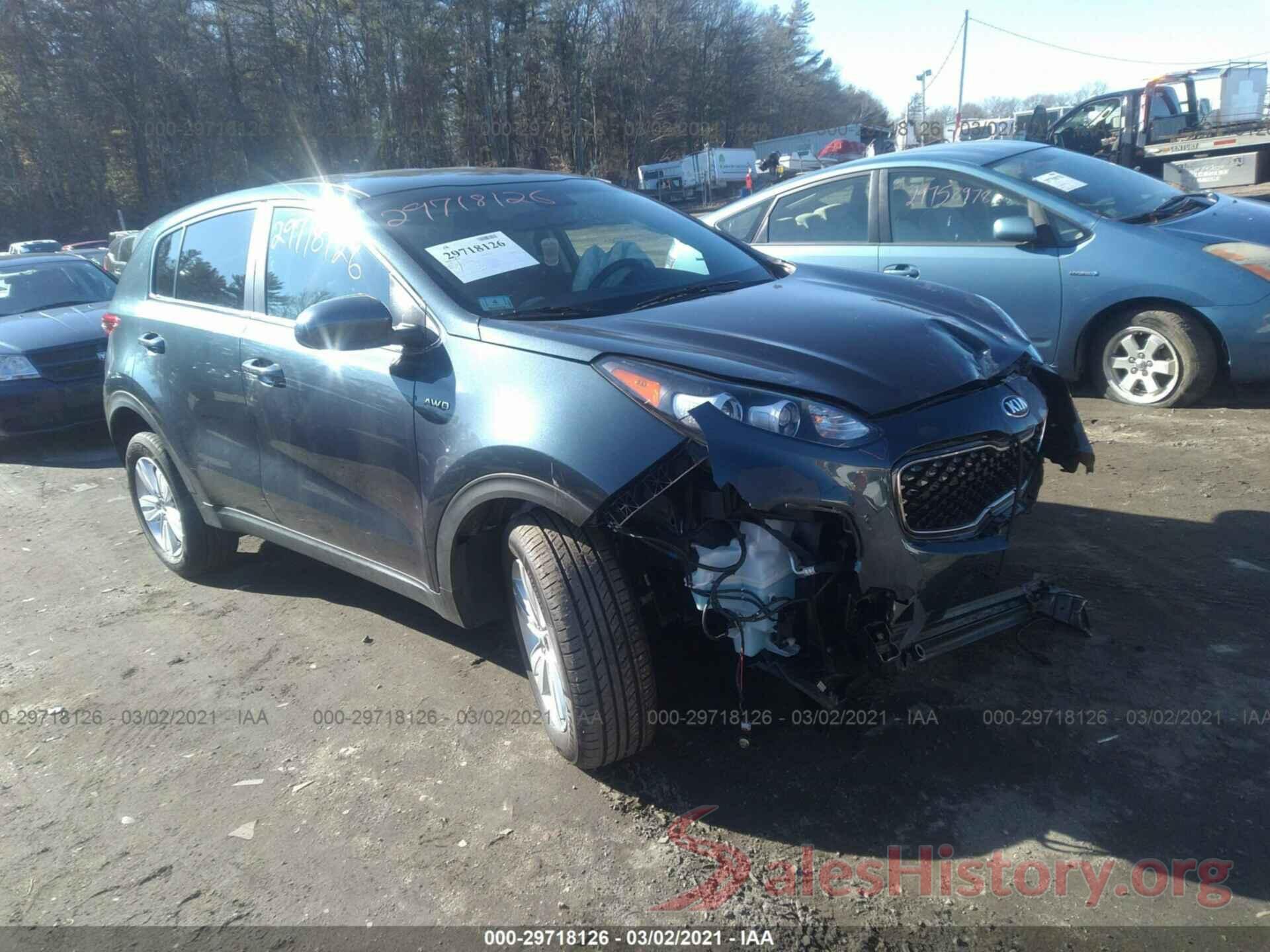 KNDPMCAC1K7602848 2019 KIA SPORTAGE