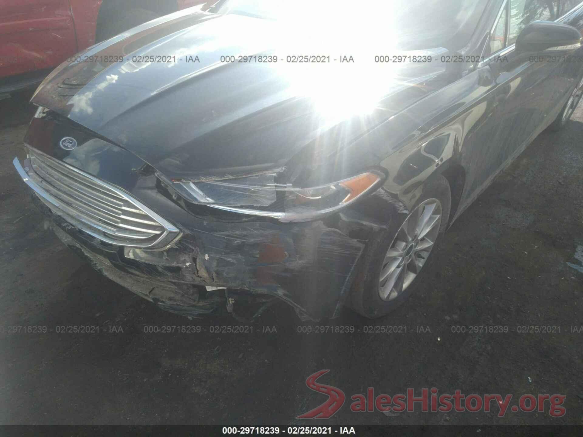 3FA6P0HD6HR298844 2017 FORD FUSION