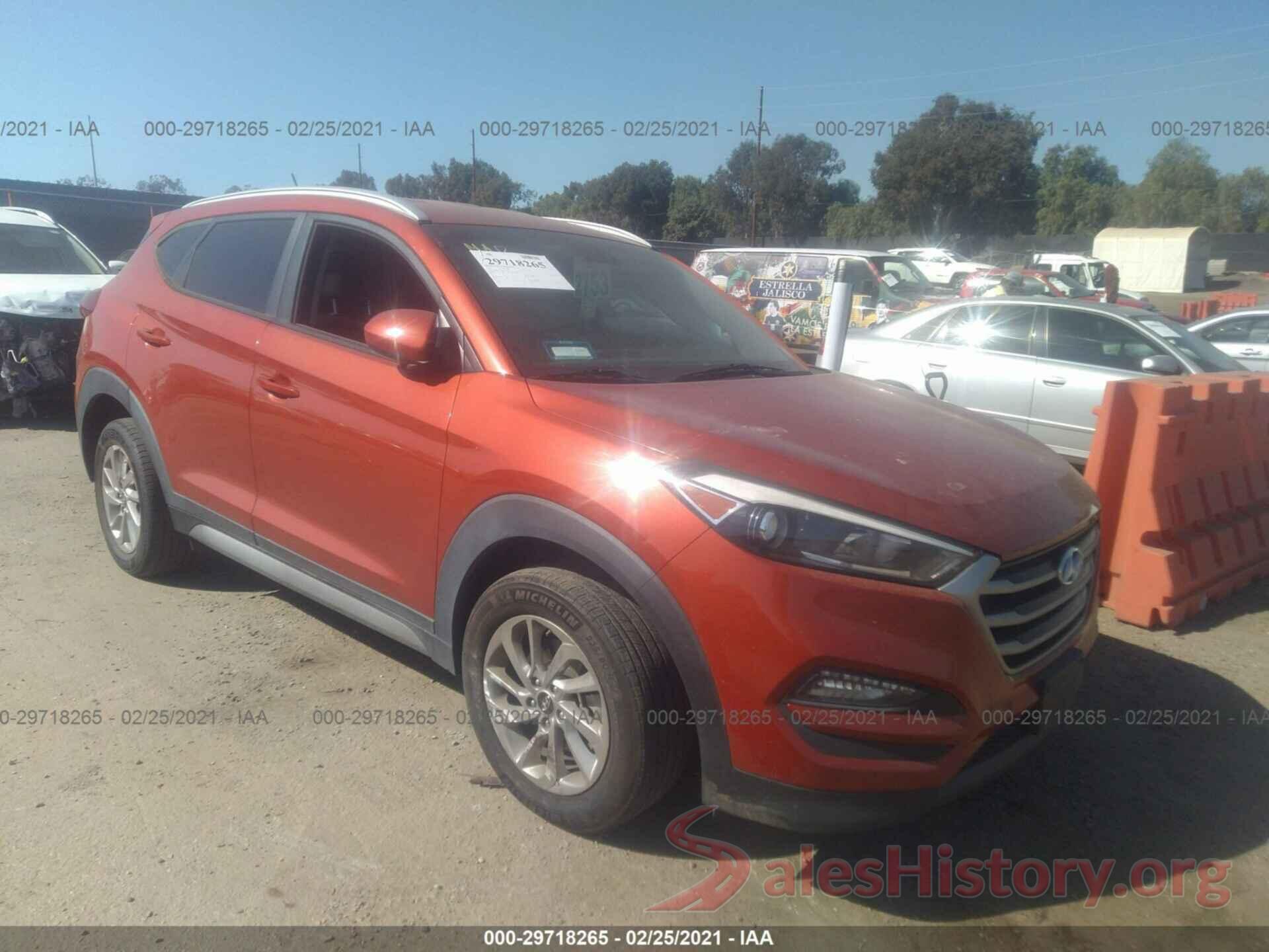 KM8J33A49HU289054 2017 HYUNDAI TUCSON