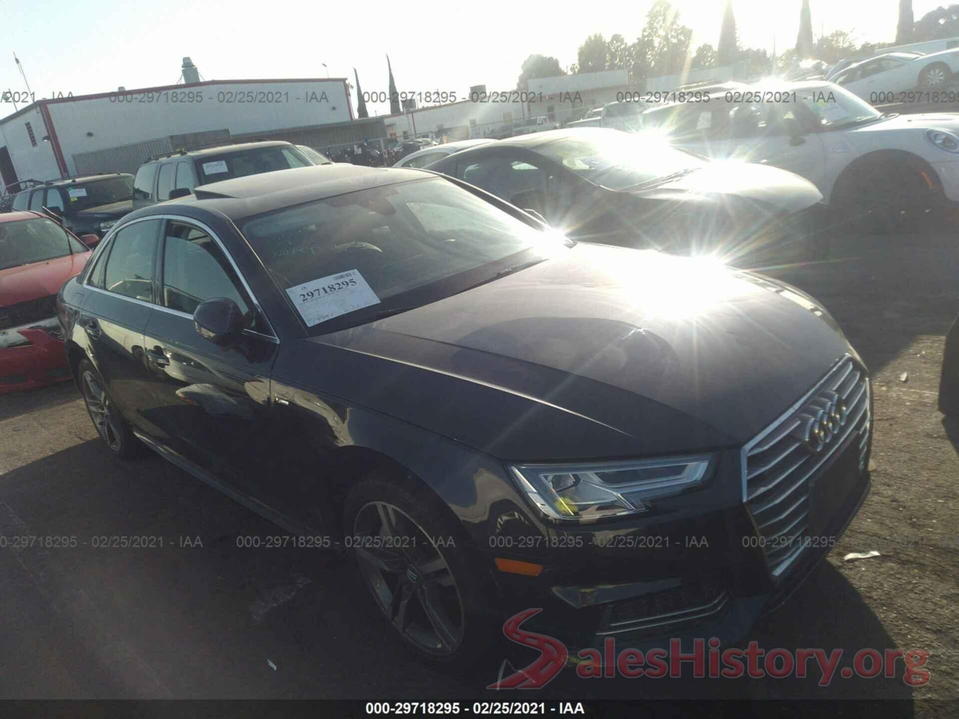 WAUENAF46JA230996 2018 AUDI A4