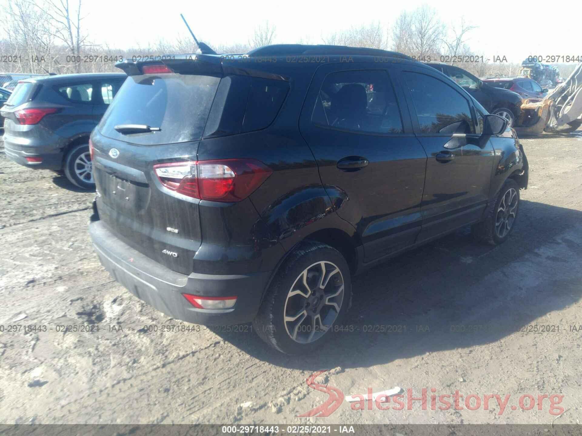 MAJ6S3JL5KC303300 2019 FORD ECOSPORT