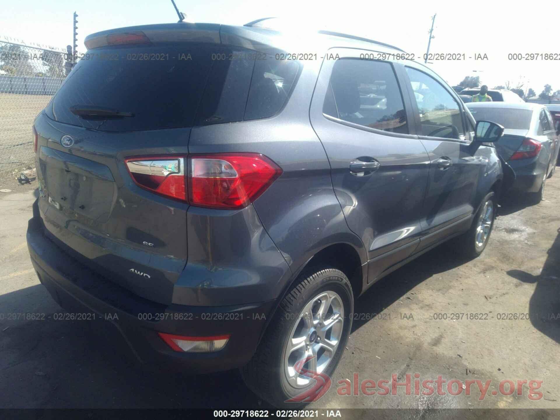 MAJ6P1UL2JC208306 2018 FORD ECOSPORT