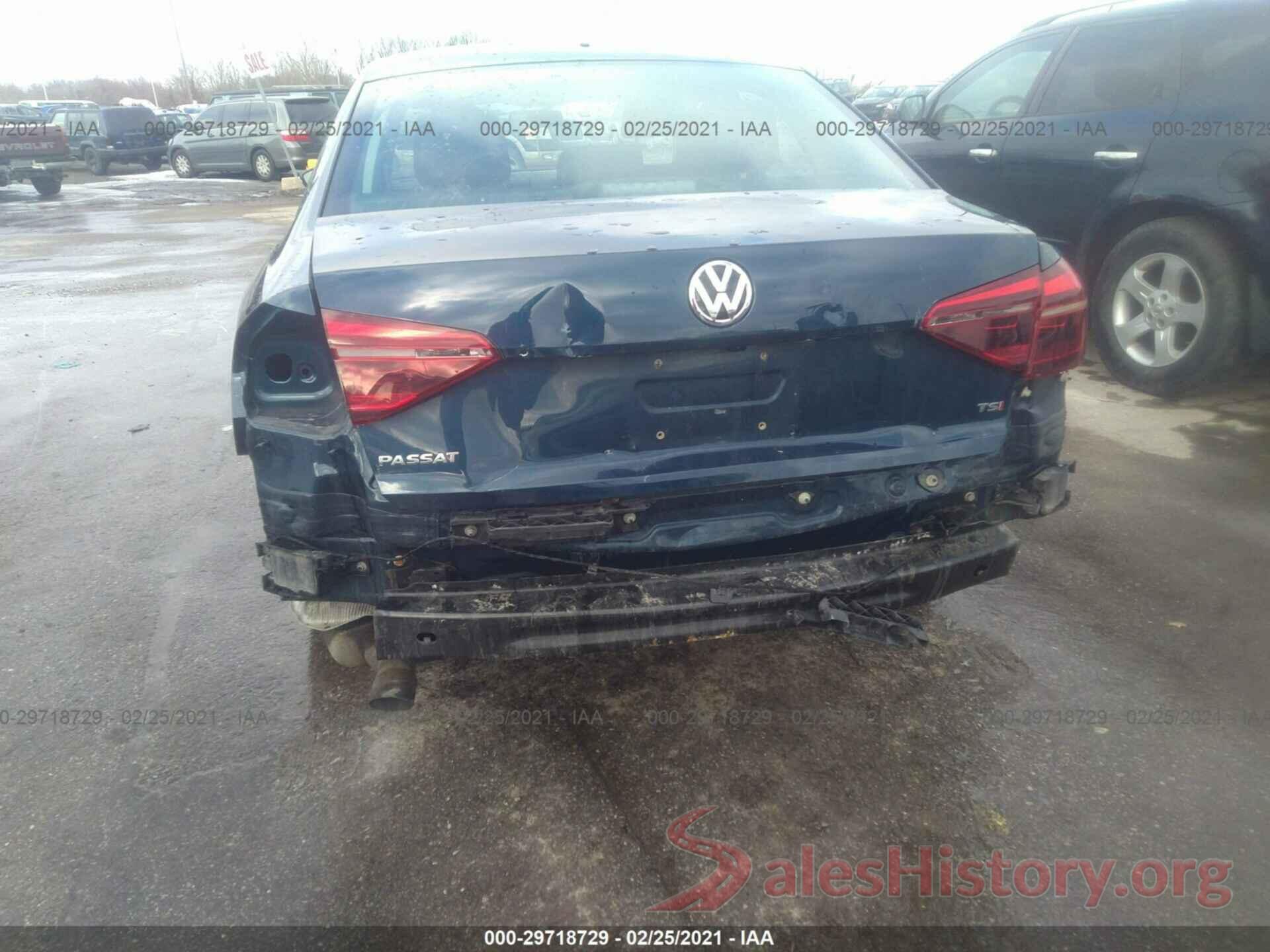 1VWAA7A32JC028527 2018 VOLKSWAGEN PASSAT