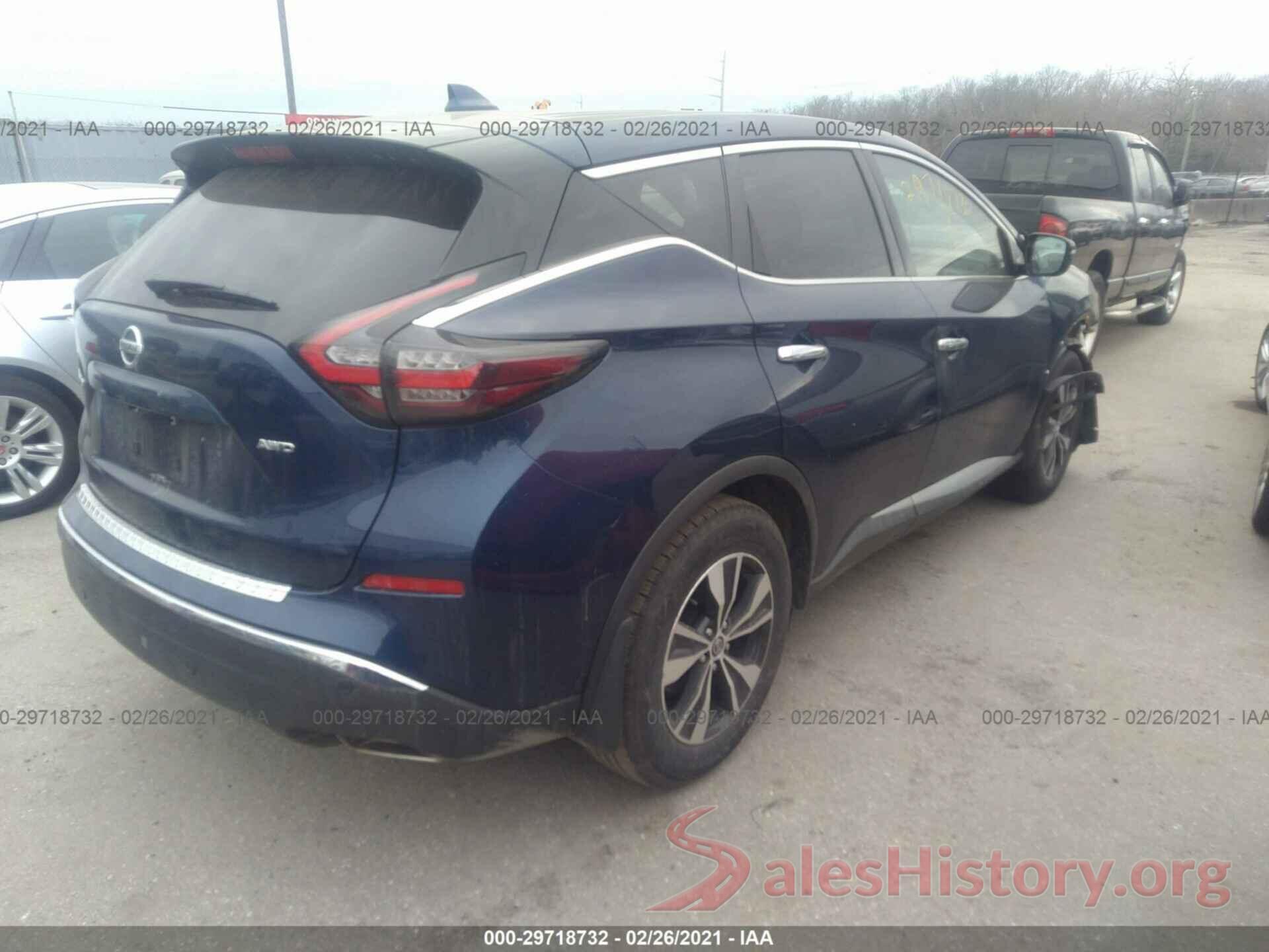 5N1AZ2AS7LN156593 2020 NISSAN MURANO