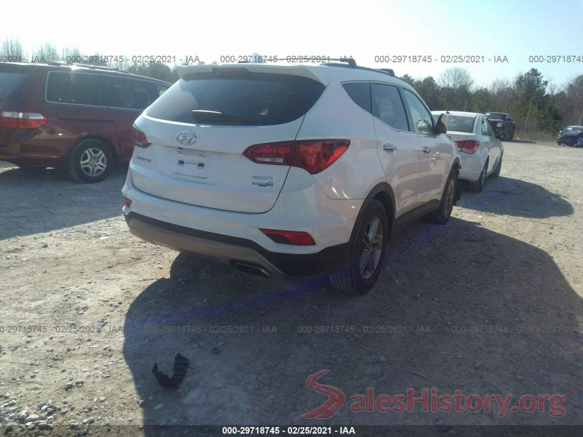 5NMZU3LB2JH059661 2018 HYUNDAI SANTA FE SPORT