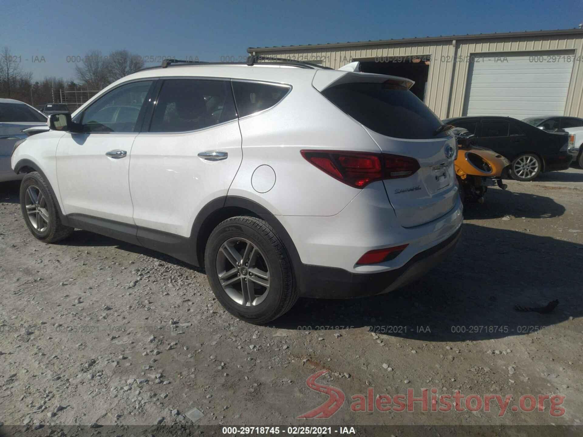 5NMZU3LB2JH059661 2018 HYUNDAI SANTA FE SPORT