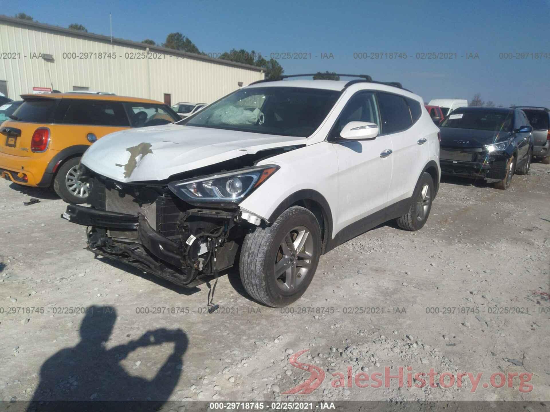 5NMZU3LB2JH059661 2018 HYUNDAI SANTA FE SPORT