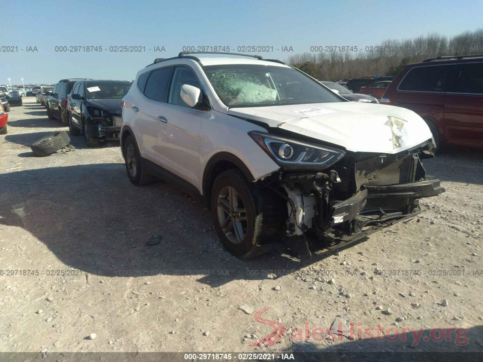 5NMZU3LB2JH059661 2018 HYUNDAI SANTA FE SPORT