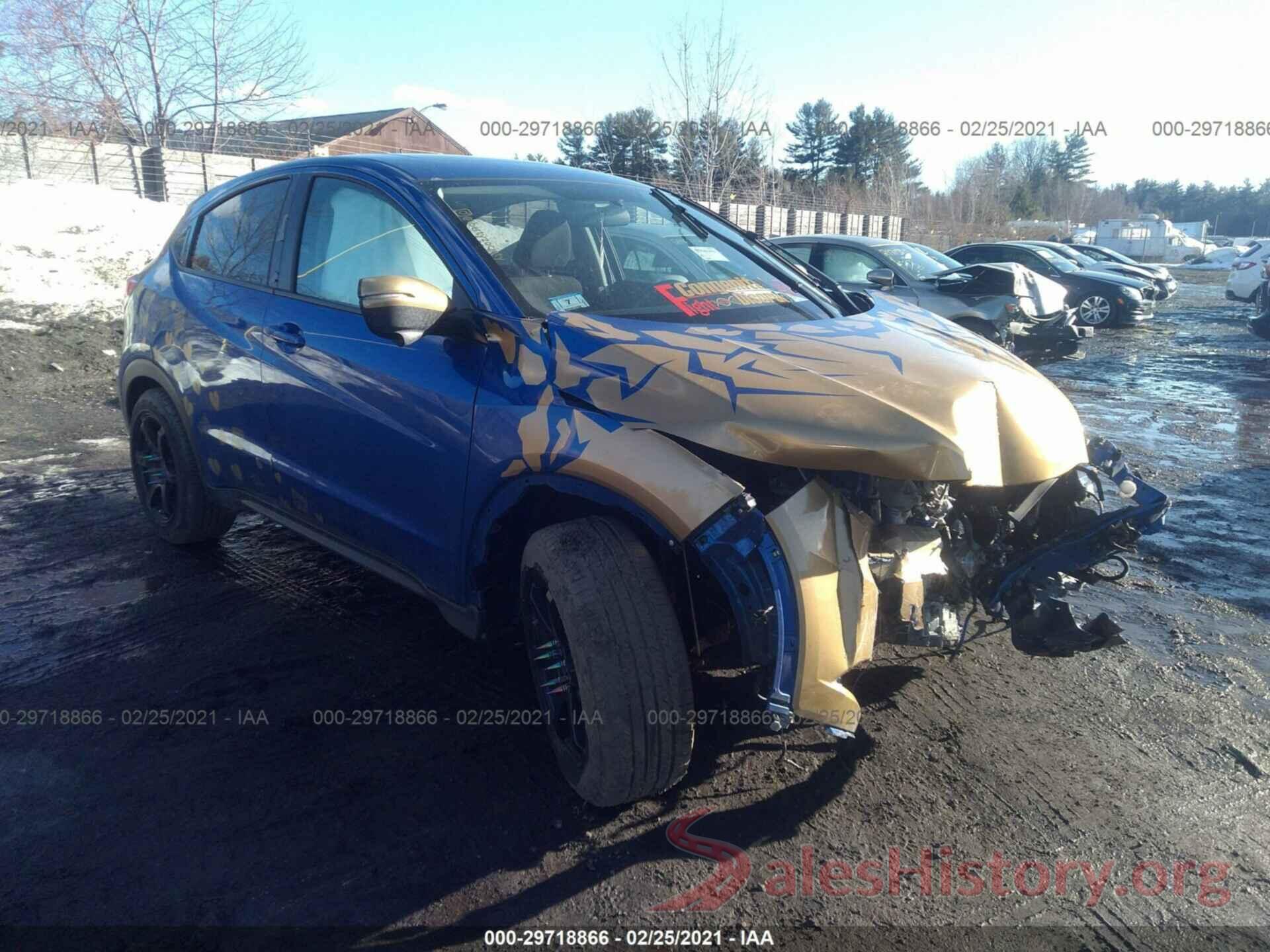 3CZRU5H54JM720077 2018 HONDA HR-V