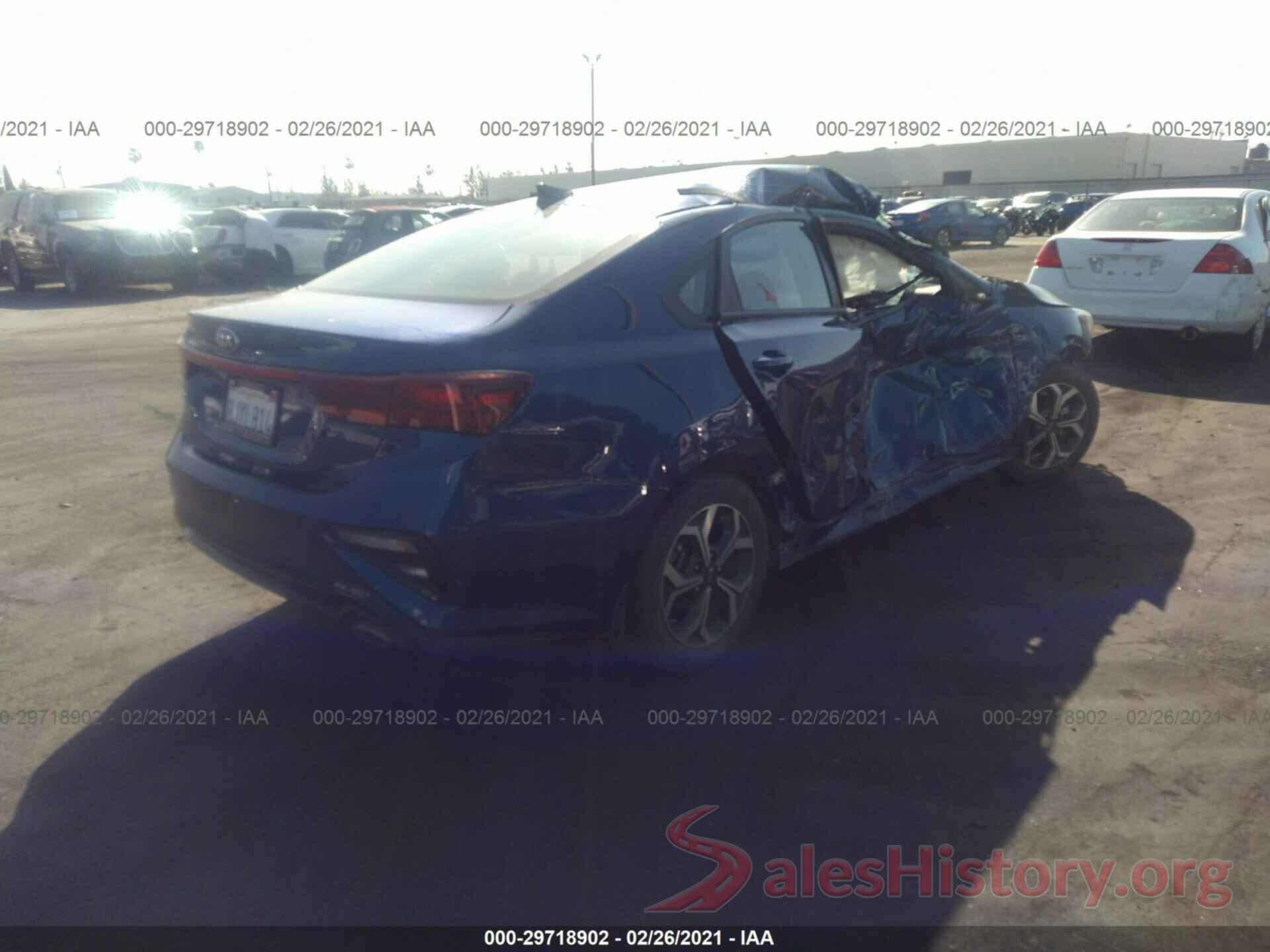 3KPF24AD1KE109364 2019 KIA FORTE