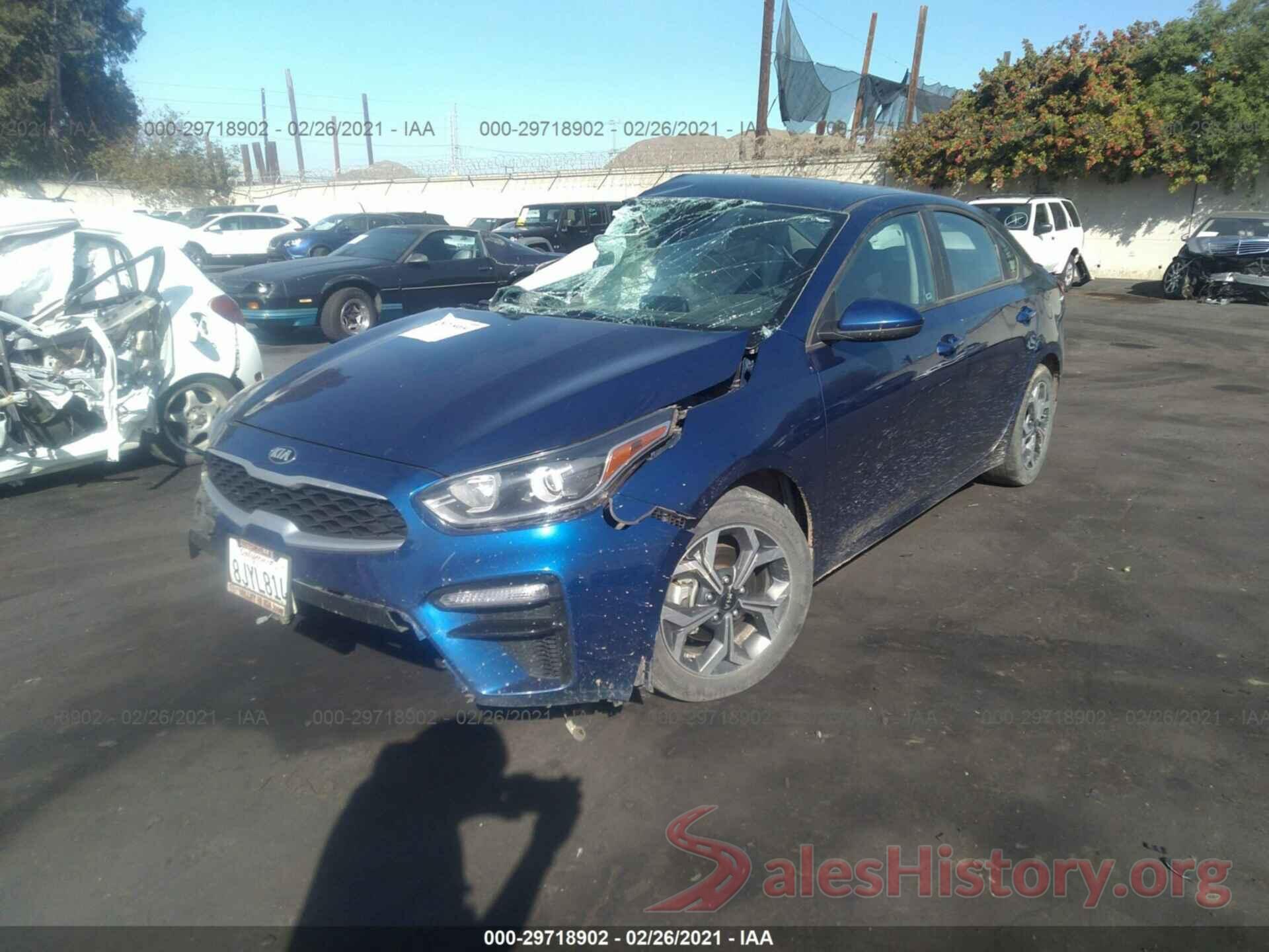 3KPF24AD1KE109364 2019 KIA FORTE