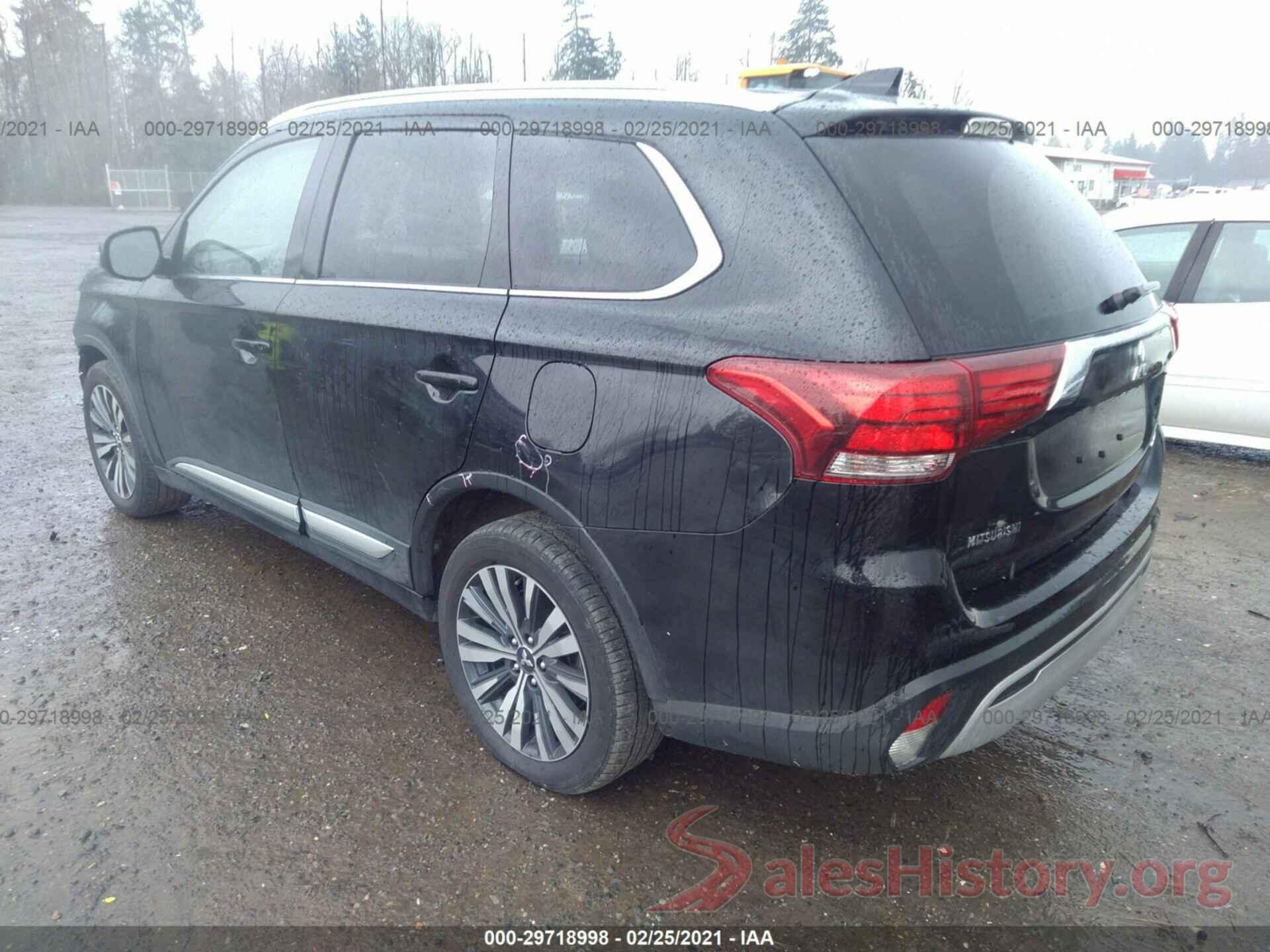 JA4AZ3A37KJ001416 2019 MITSUBISHI OUTLANDER