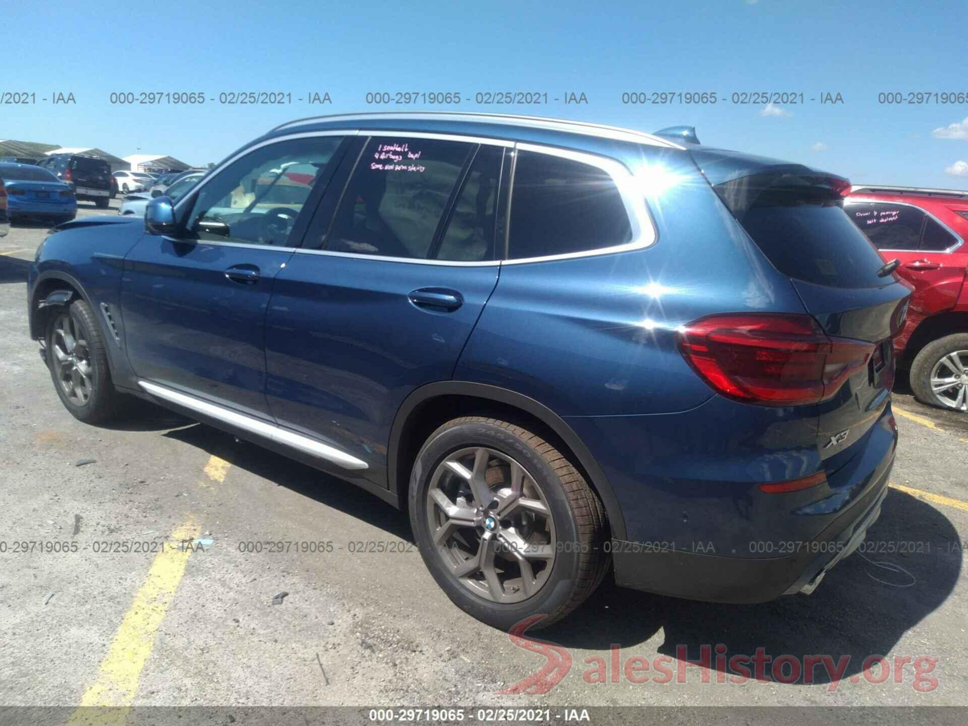 5UXTY3C0XM9F68391 2021 BMW X3