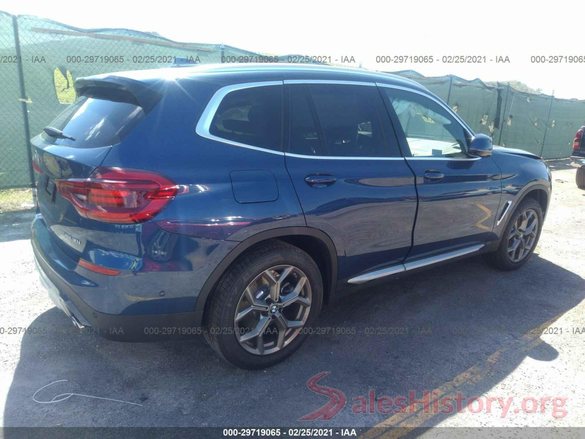 5UXTY3C0XM9F68391 2021 BMW X3