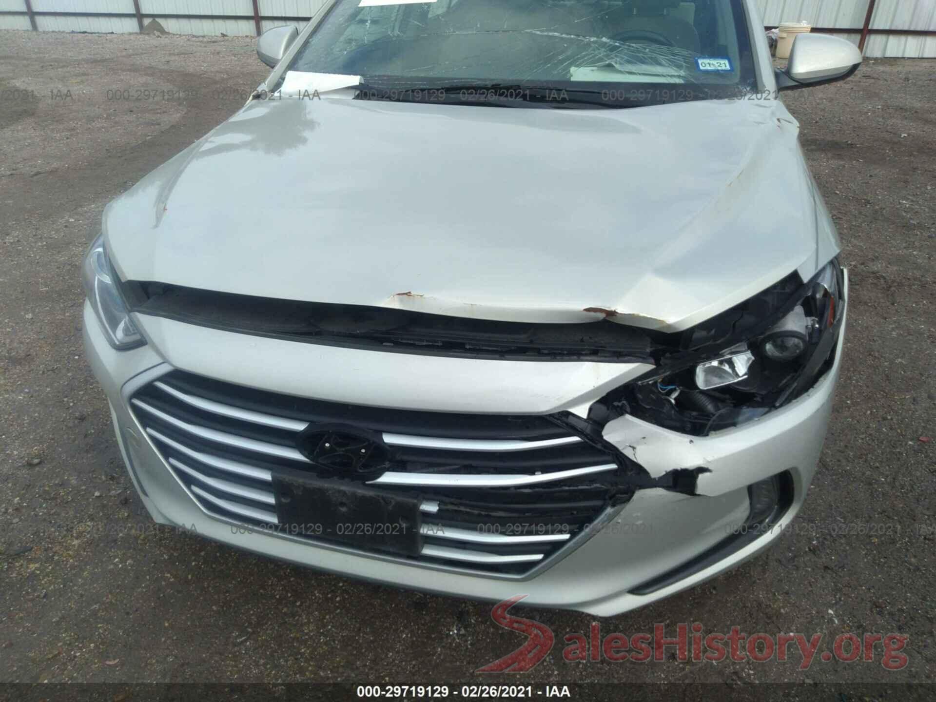 KMHD84LF1HU141497 2017 HYUNDAI ELANTRA