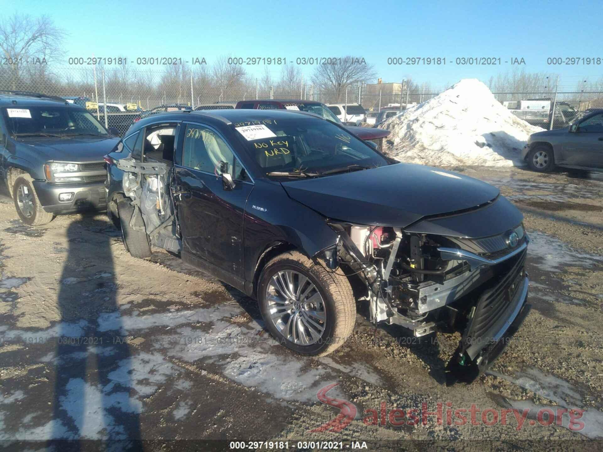 JTEAAAAH4MJ014605 2021 TOYOTA VENZA